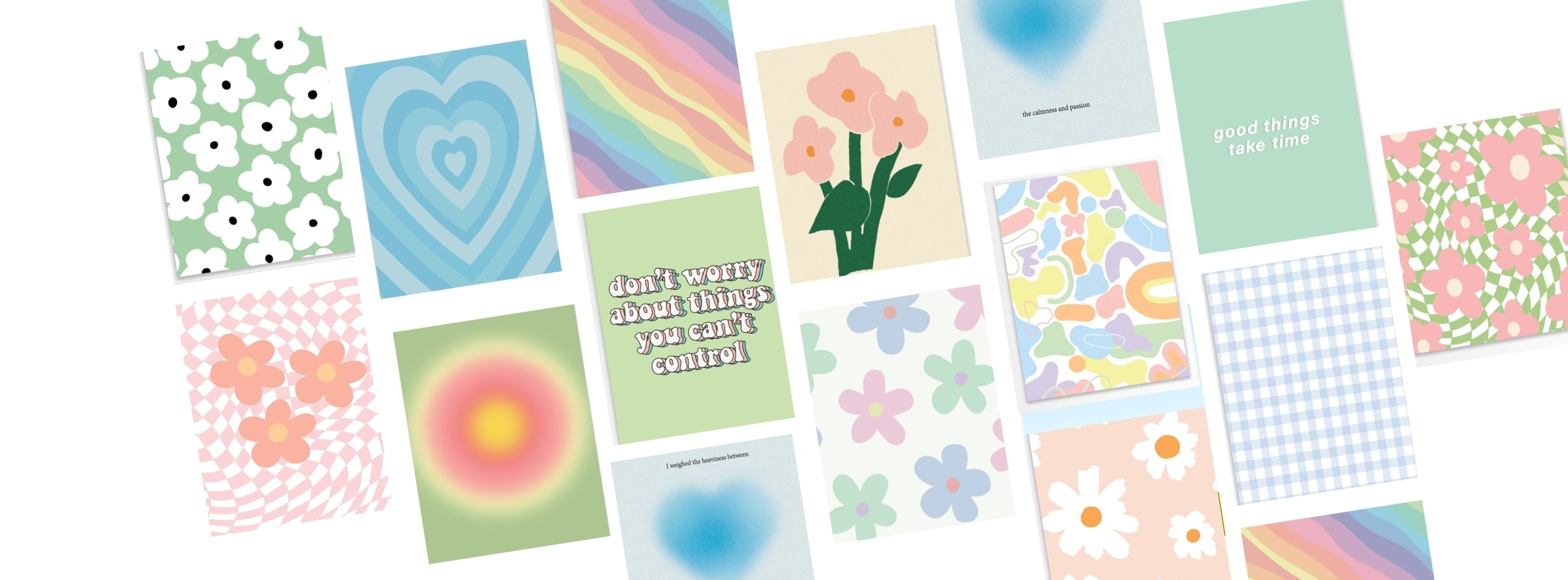 Pastel Tonlar Poster