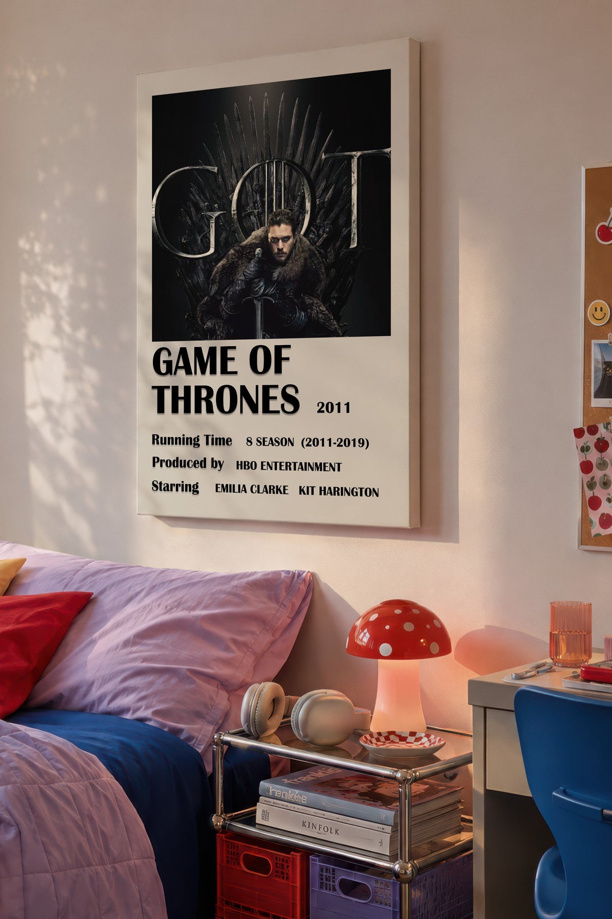 Game of Thrones Film Kanvas Tablo