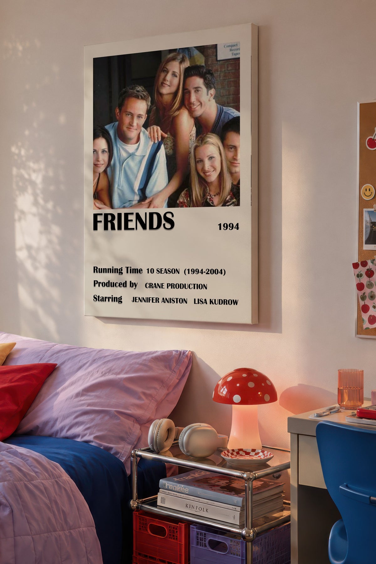 FRIENDS Film Kanvas Tablo