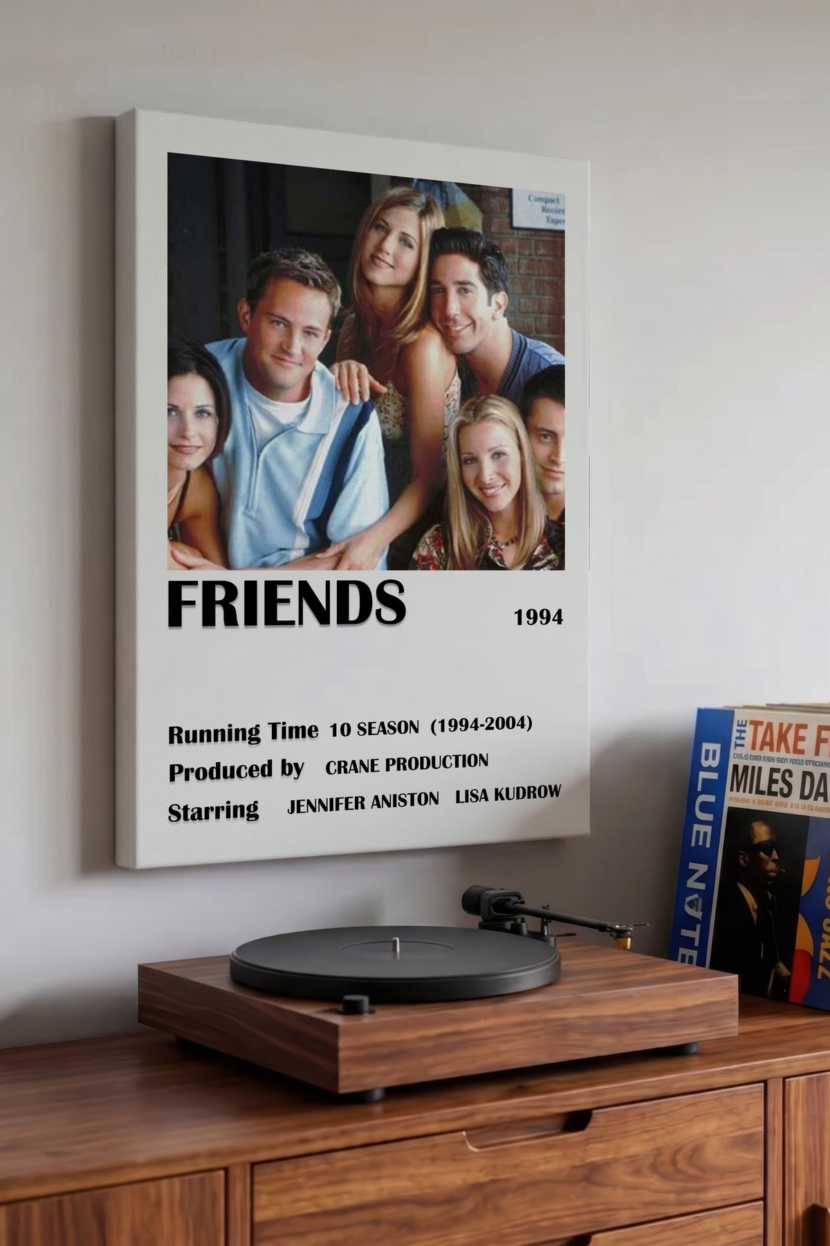FRIENDS Film Kanvas Tablo