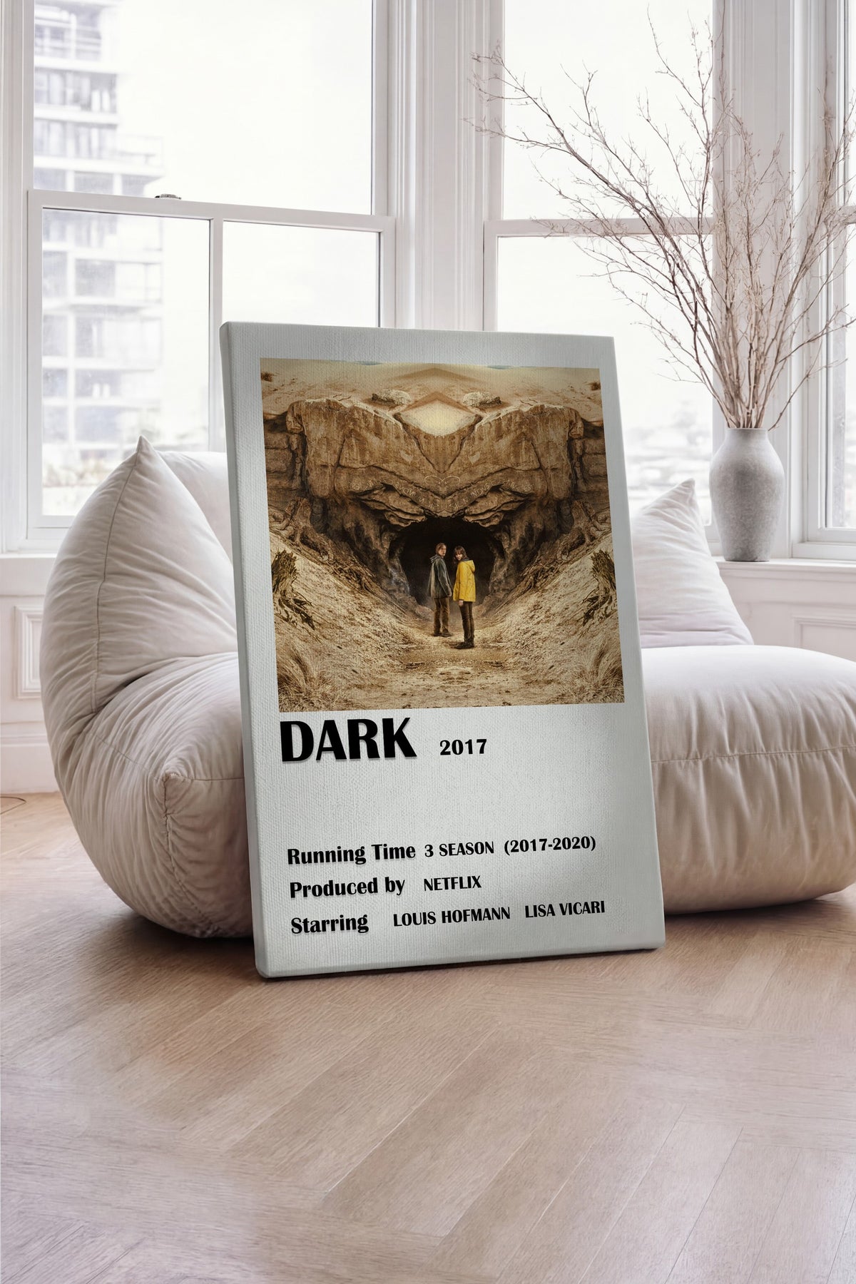 DARK 2017 Film Kanvas Tablo