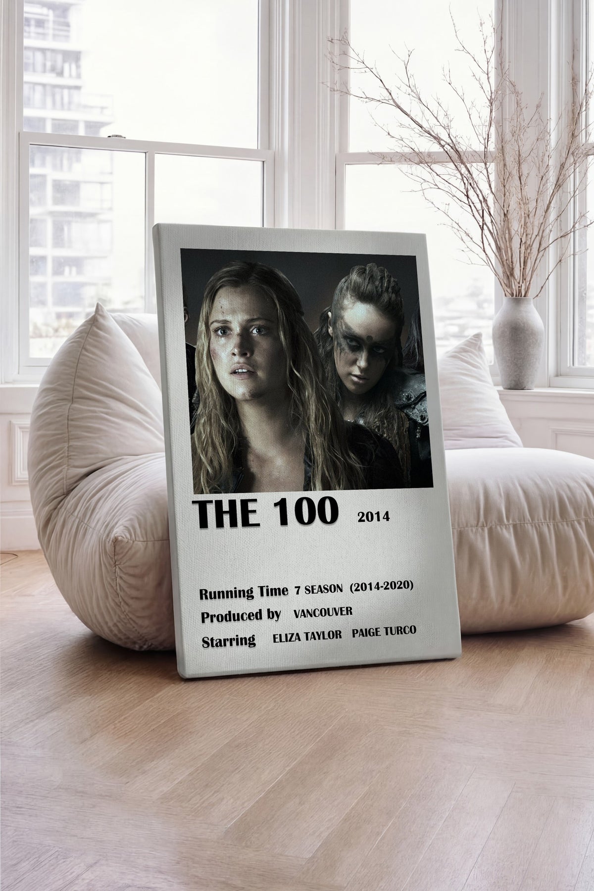 THE 100 Film Kanvas Tablo
