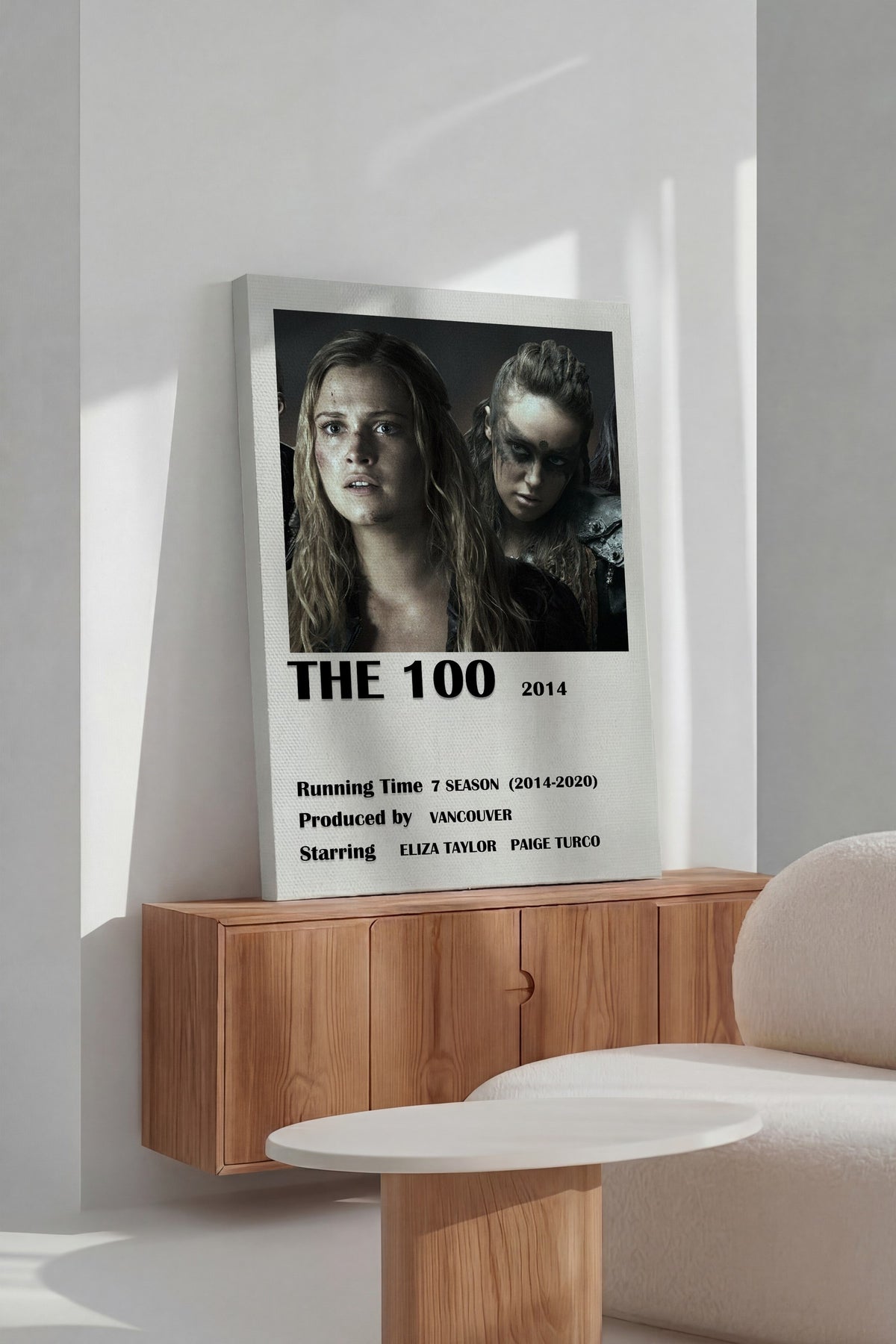 THE 100 Film Kanvas Tablo