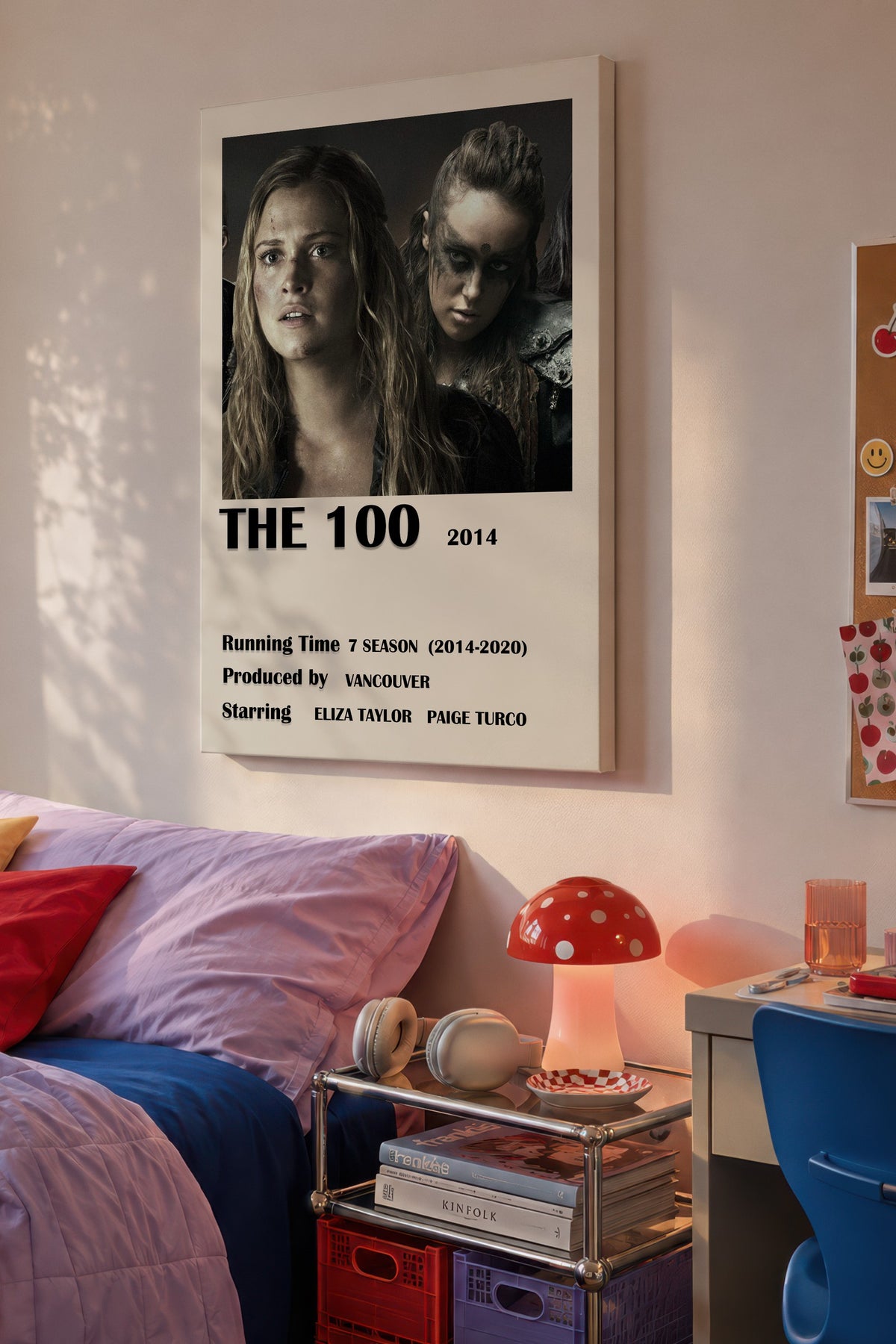 THE 100 Film Kanvas Tablo