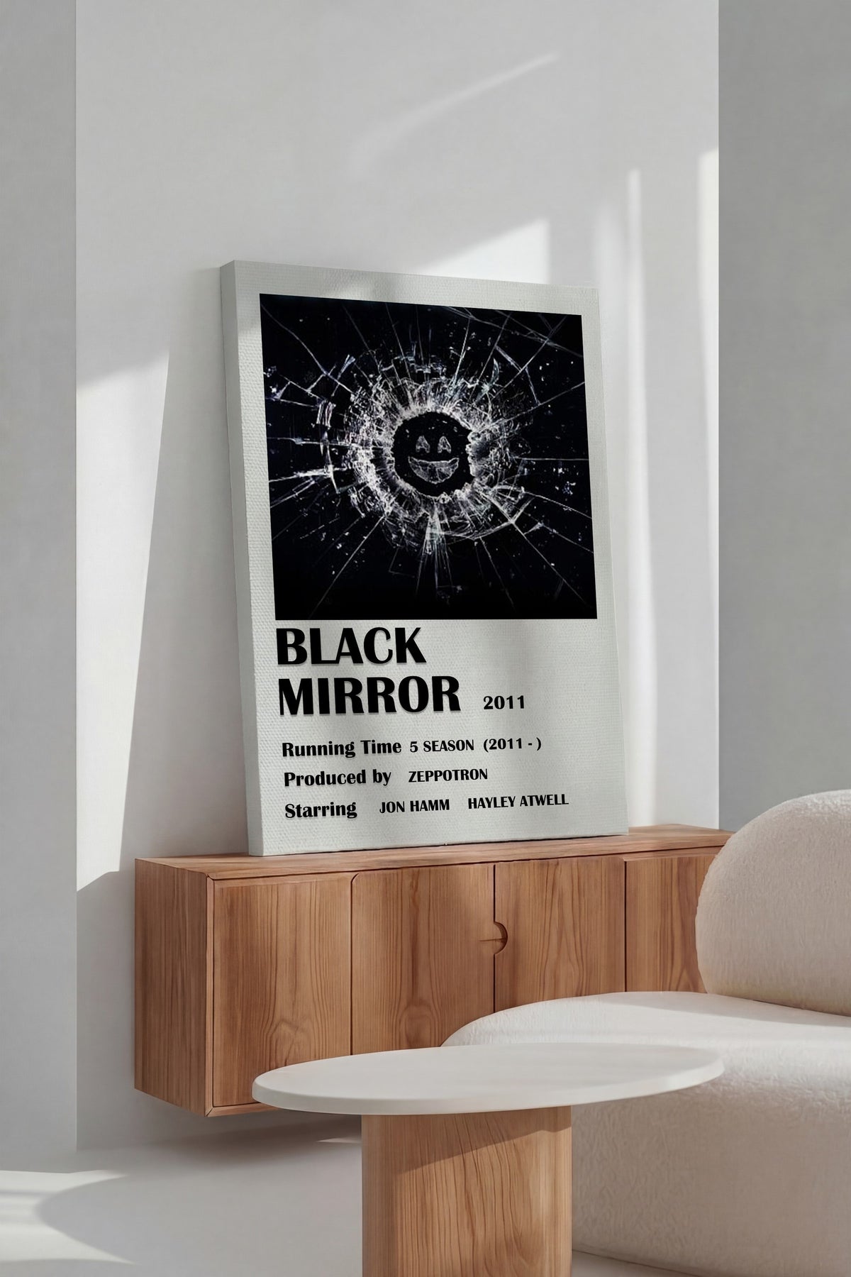 BLACK MIRROR 2011 Film Kanvas Tablo