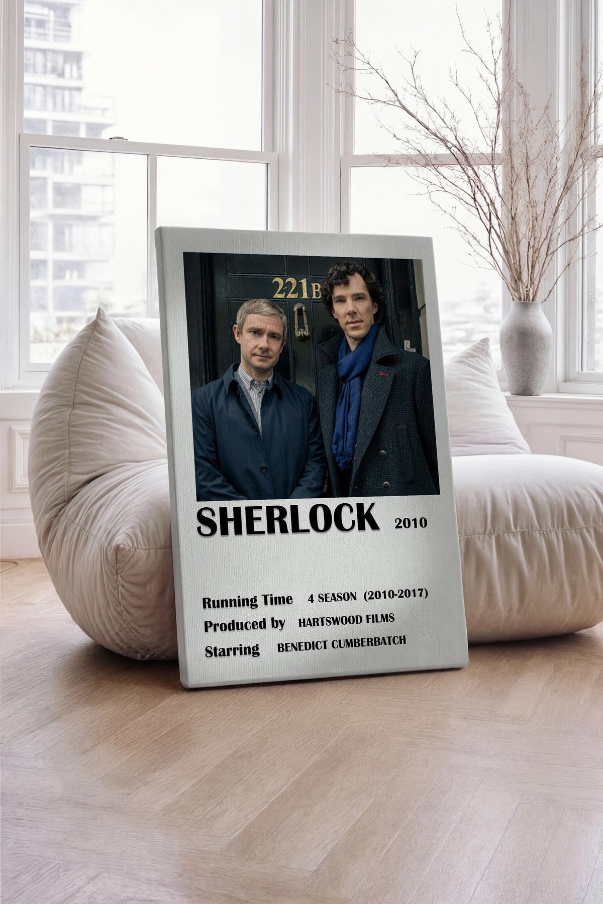 SHERLOCK Film Kanvas Tablo