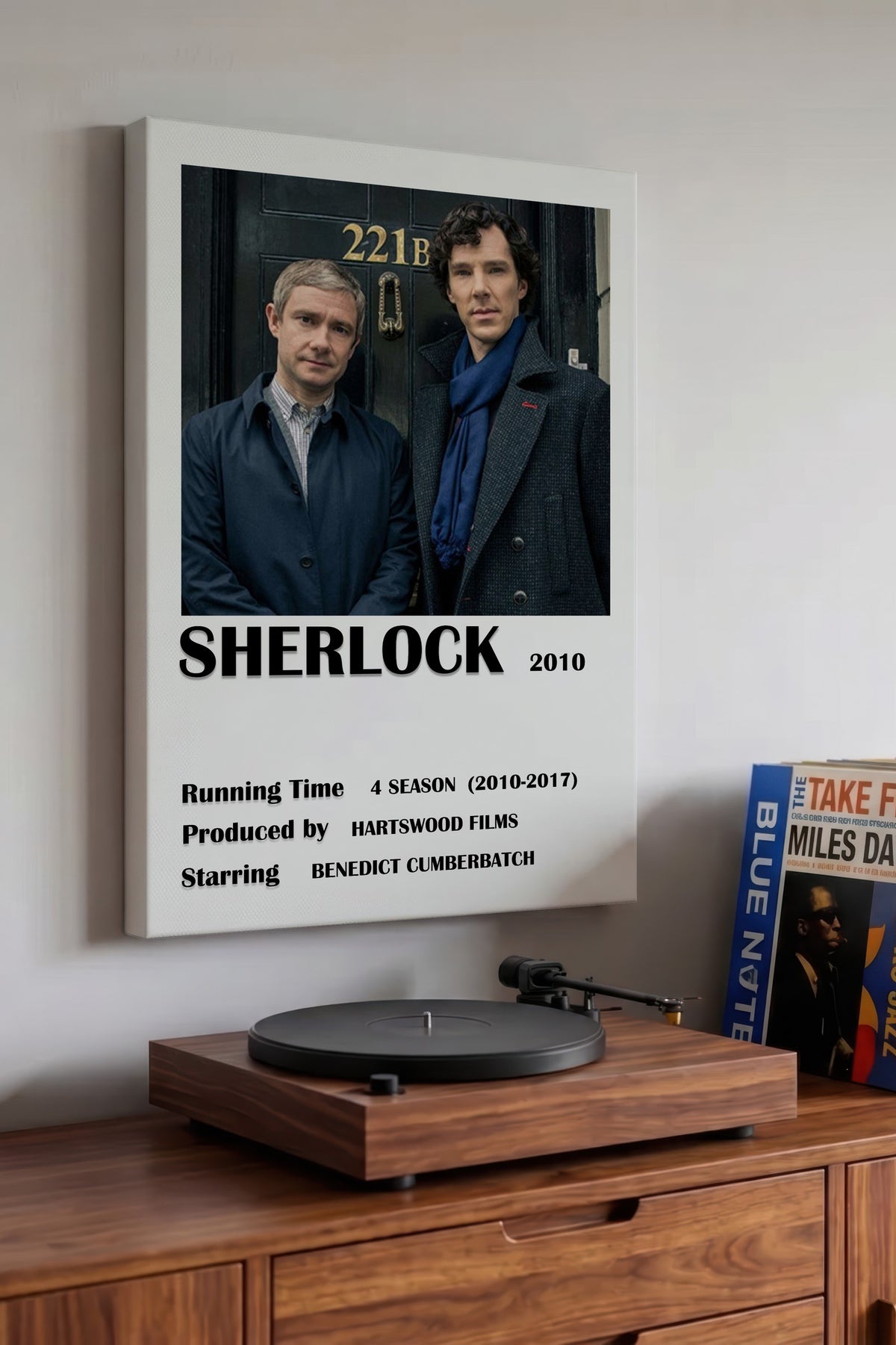 SHERLOCK Film Kanvas Tablo