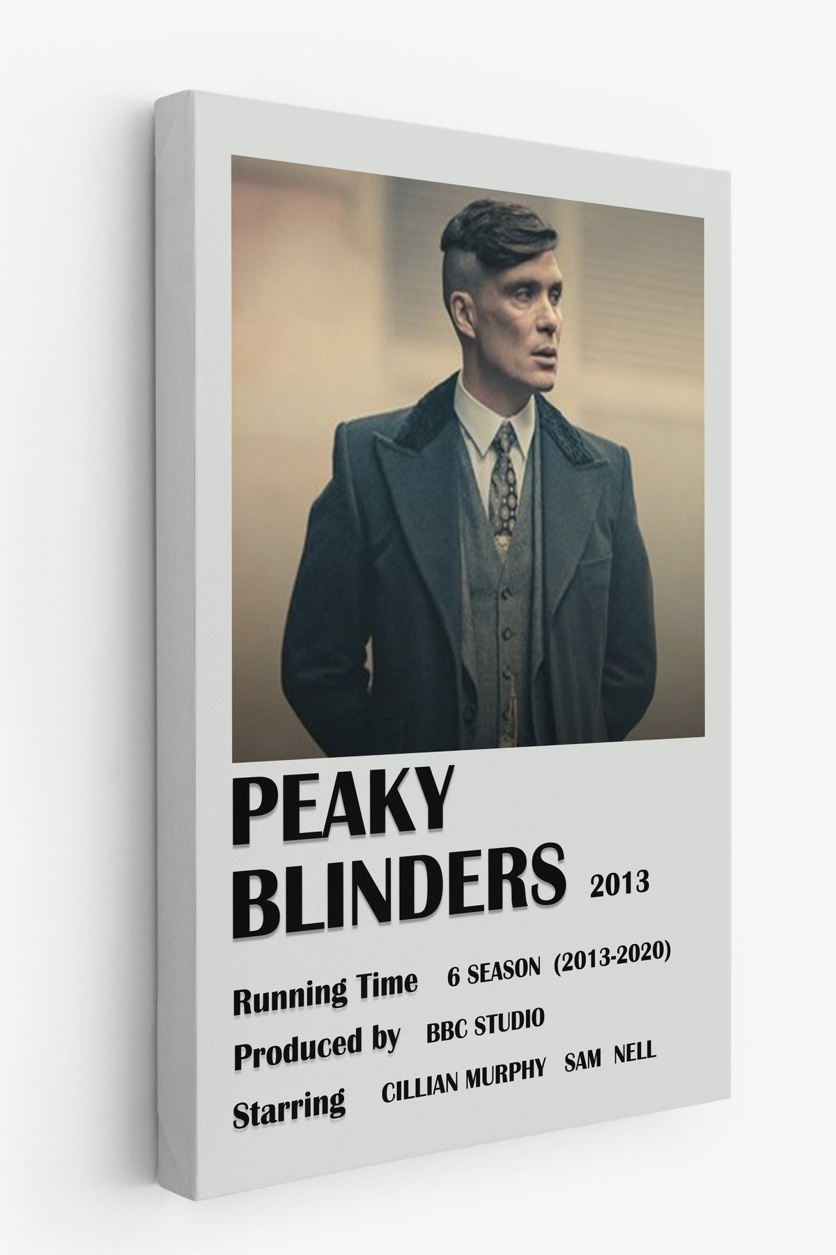 Farklı Tonlarda PEAKY BLINDERS Film Kanvas Tablo