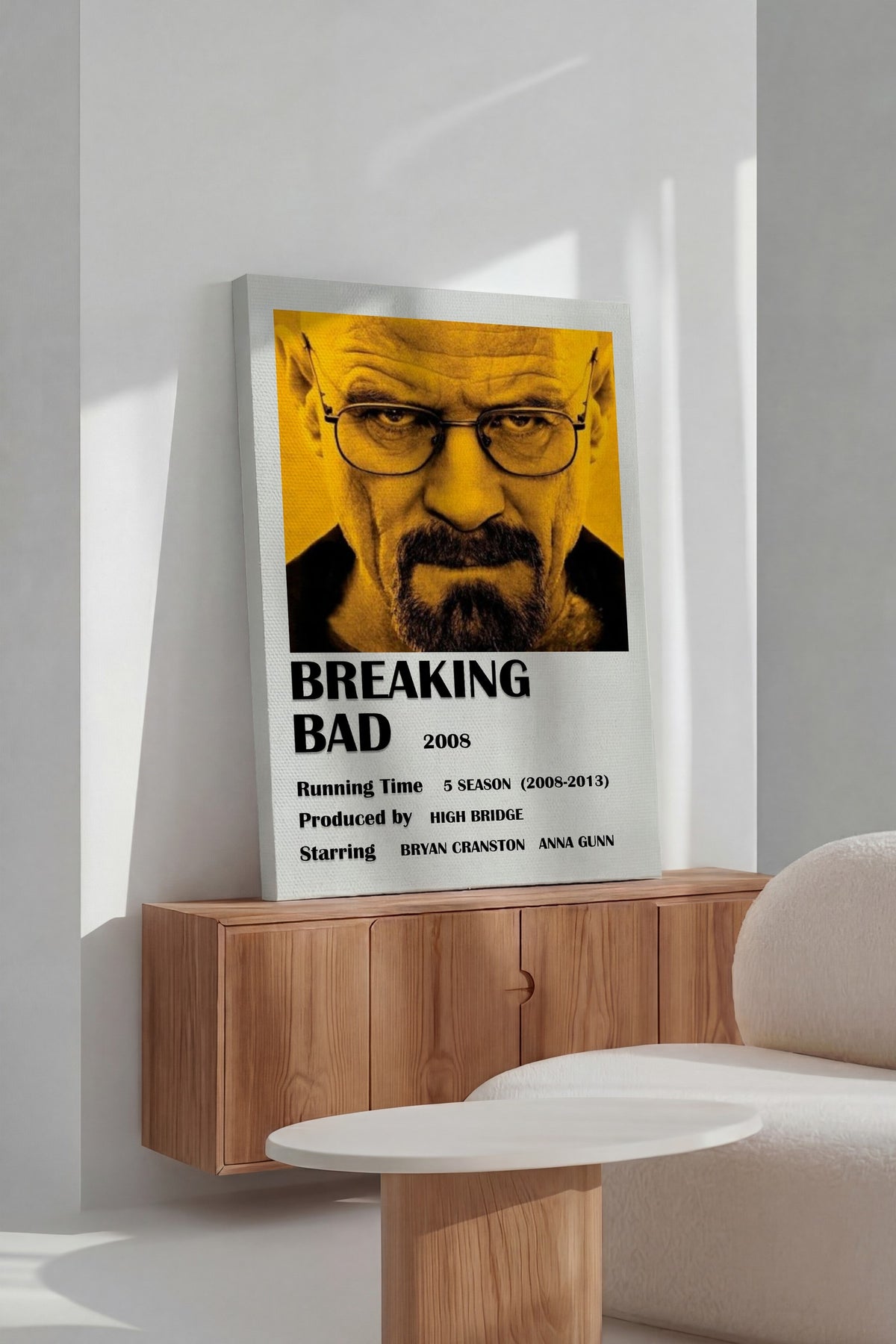 BREAKING BAD Film Kanvas Tablo