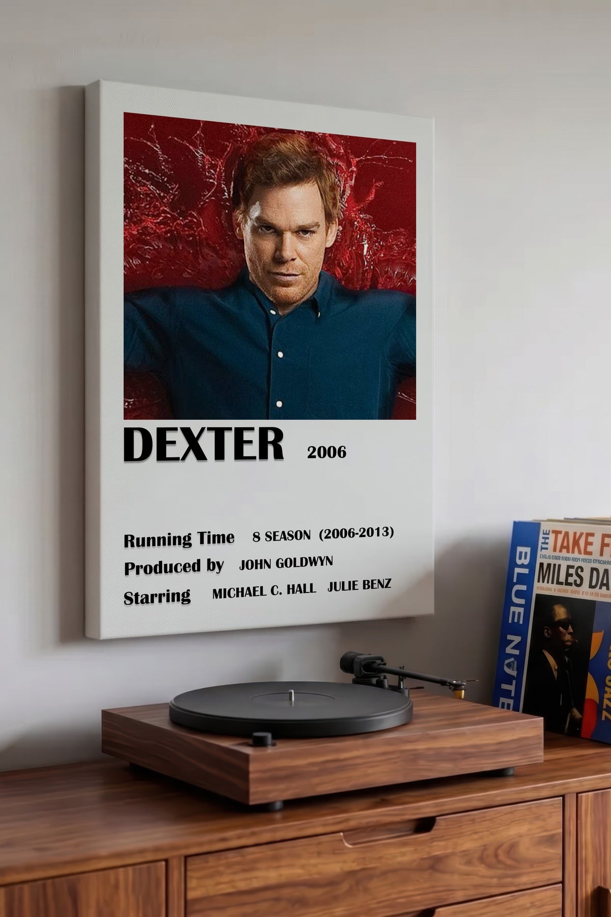 DEXTER 2006 Film Kanvas Tablo