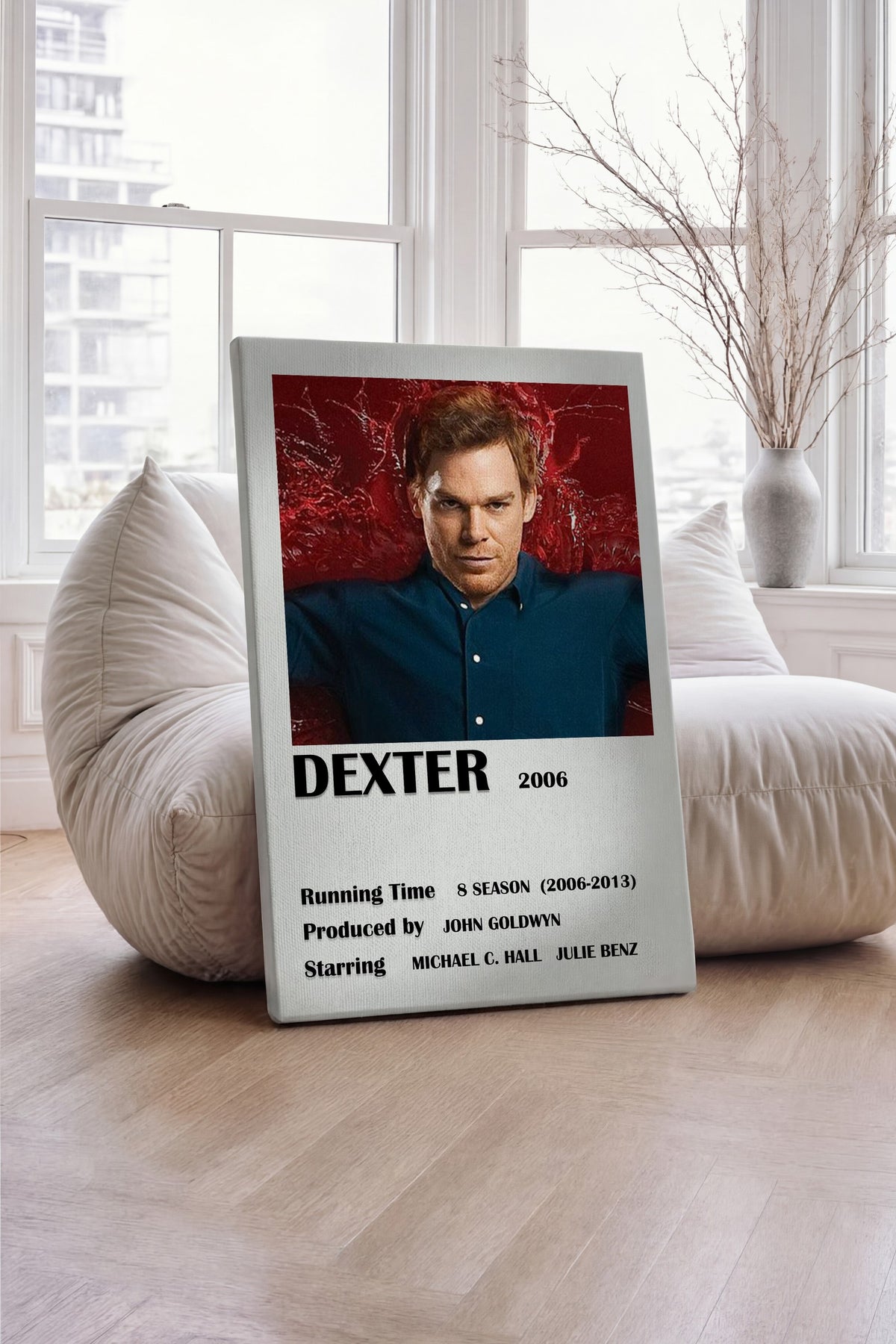 DEXTER 2006 Film Kanvas Tablo