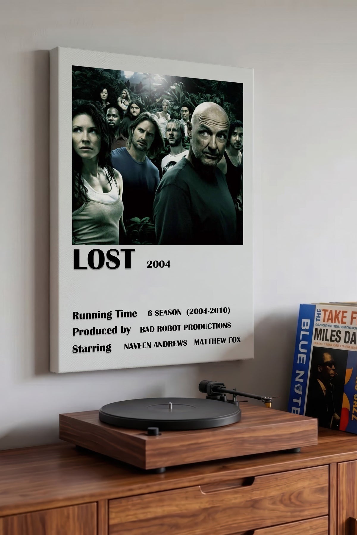 LOST Film Kanvas Tablo