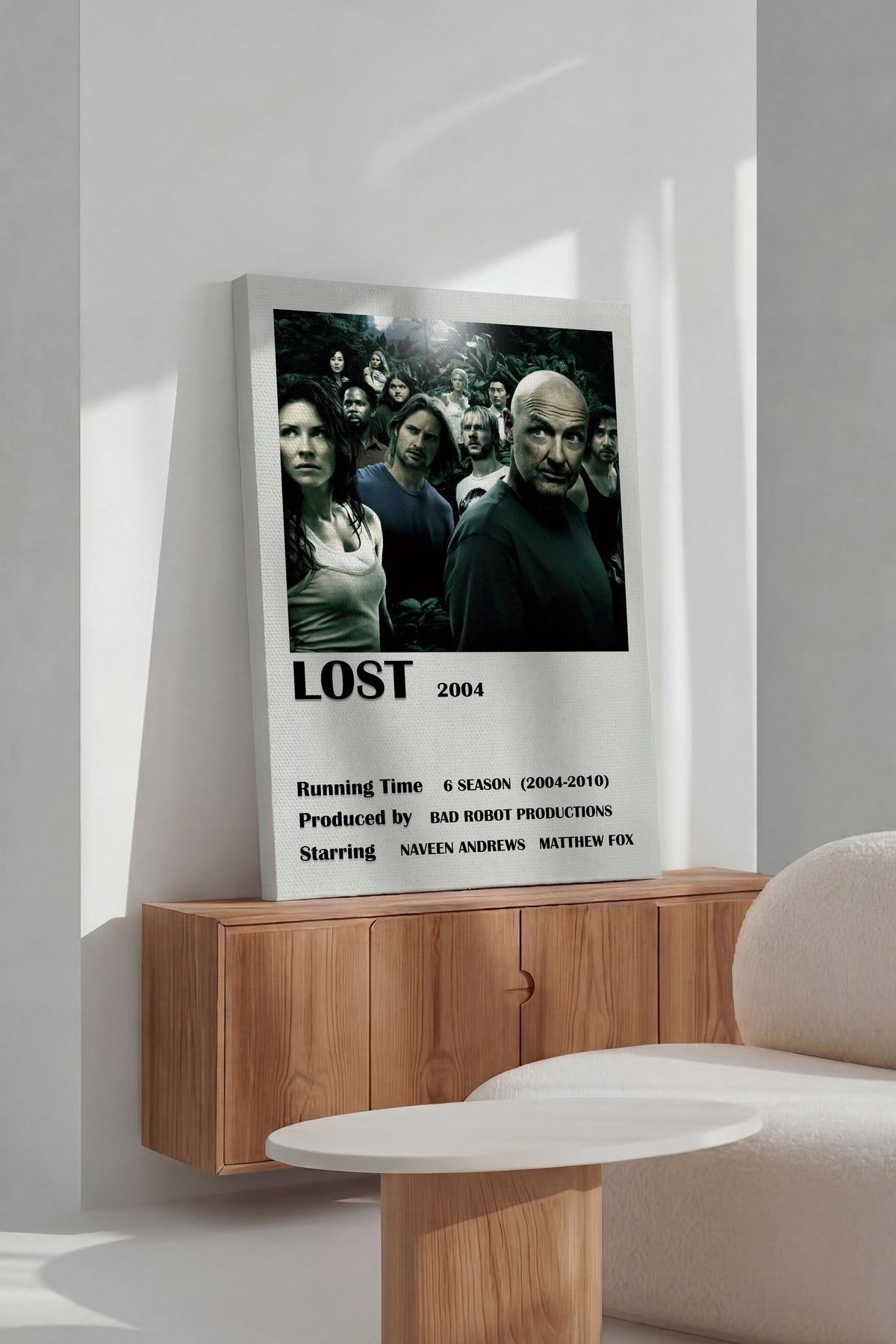 LOST Film Kanvas Tablo