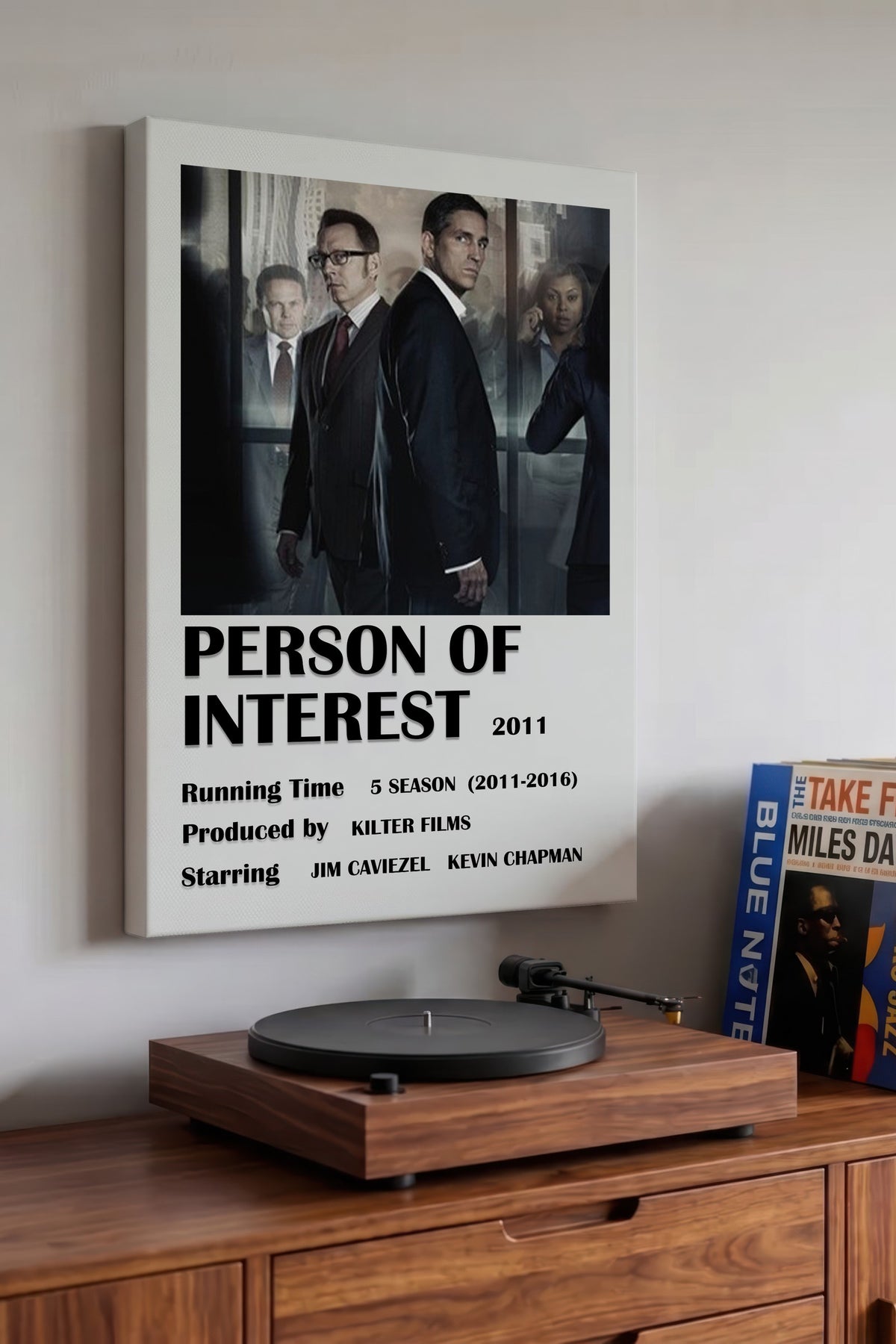 PERSON OF INTEREST 2011 Film Kanvas Tablo