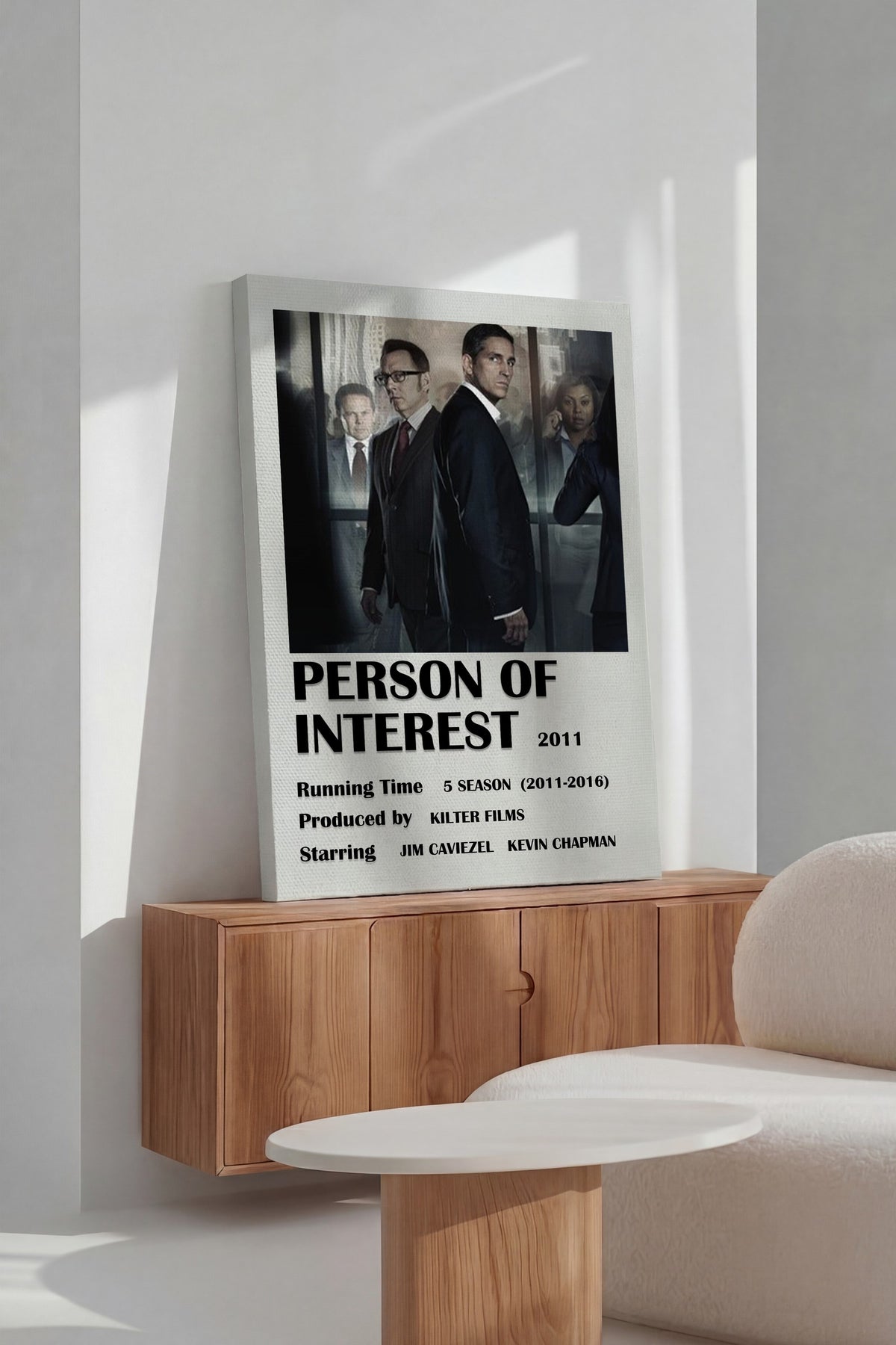 PERSON OF INTEREST 2011 Film Kanvas Tablo