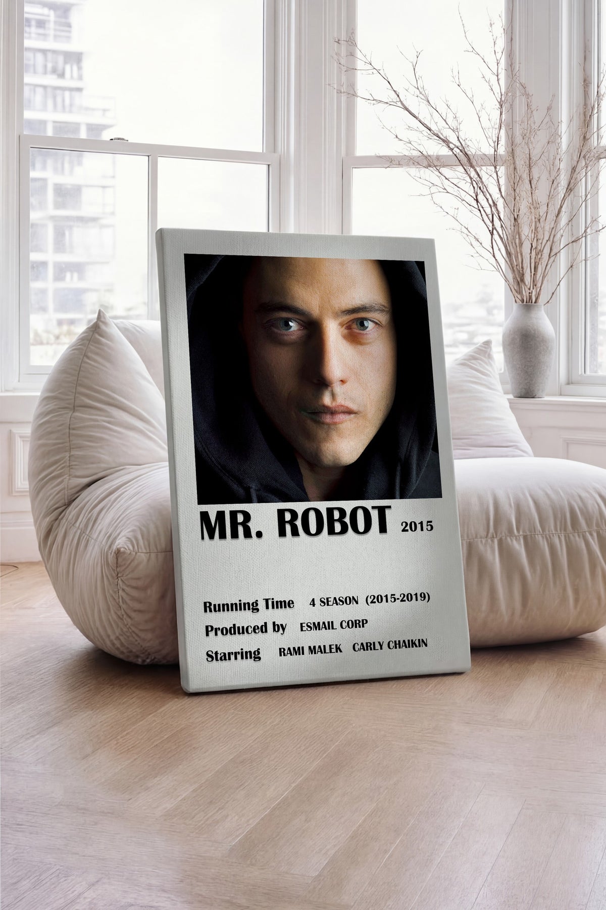 MR. ROBOT 2015 Film Kanvas Tablo