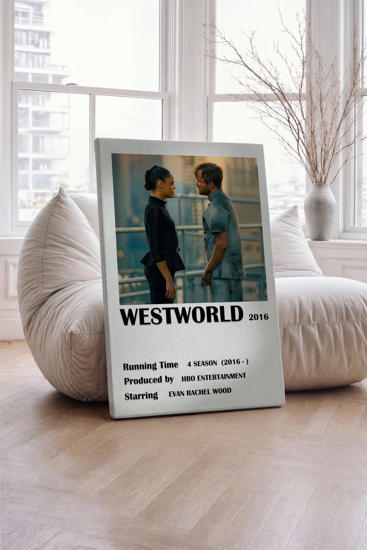 WESTWORLD 2016 Film Kanvas Tablo