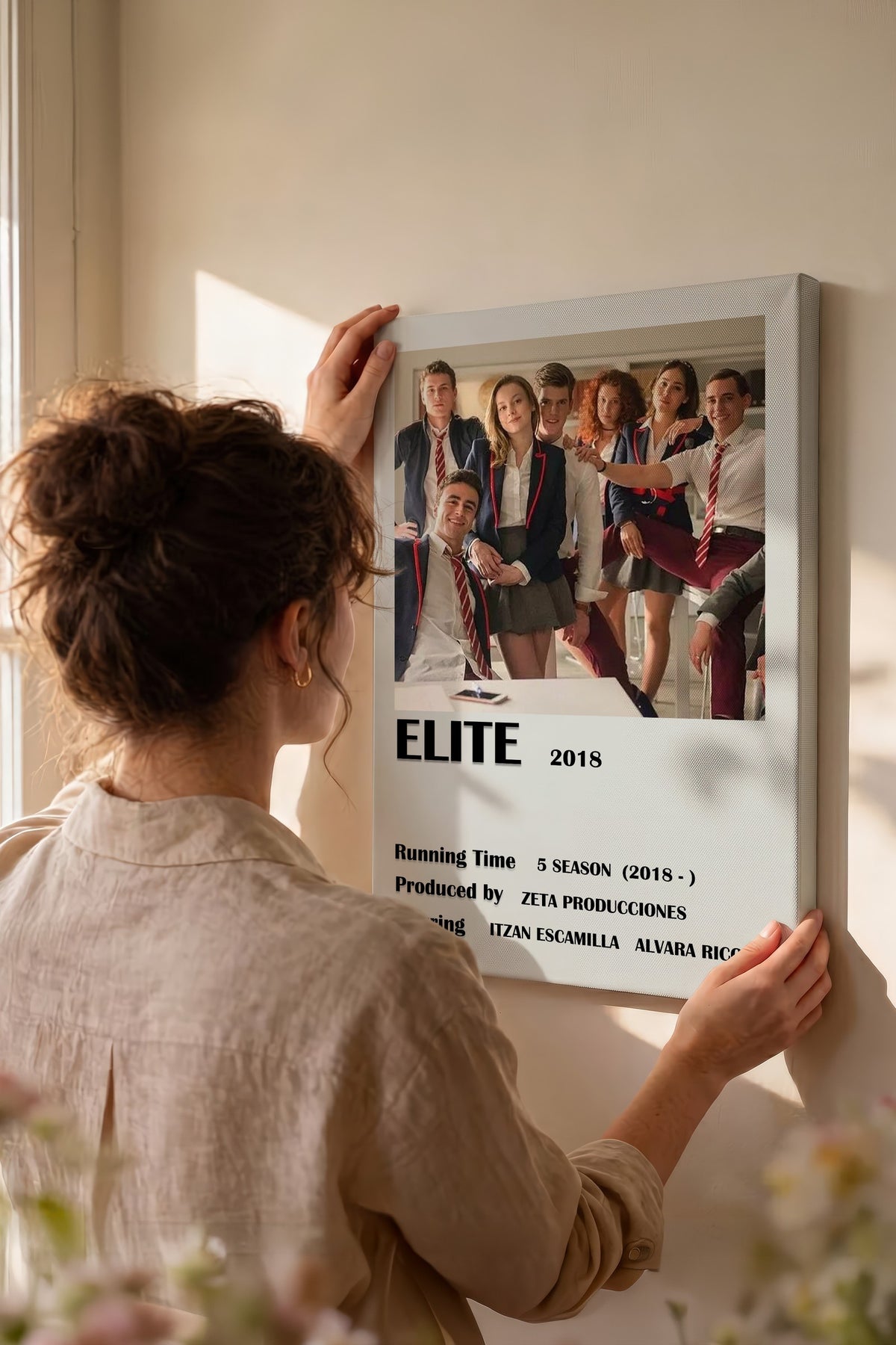 ELITE 2018 Film Kanvas Tablo