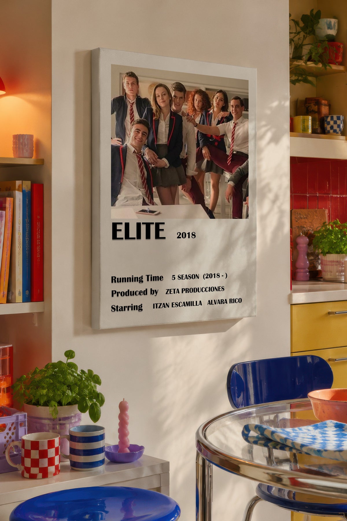 ELITE 2018 Film Kanvas Tablo