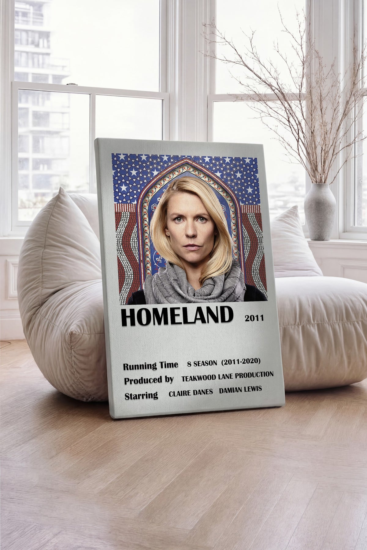 HOMELAND Film Kanvas Tablo