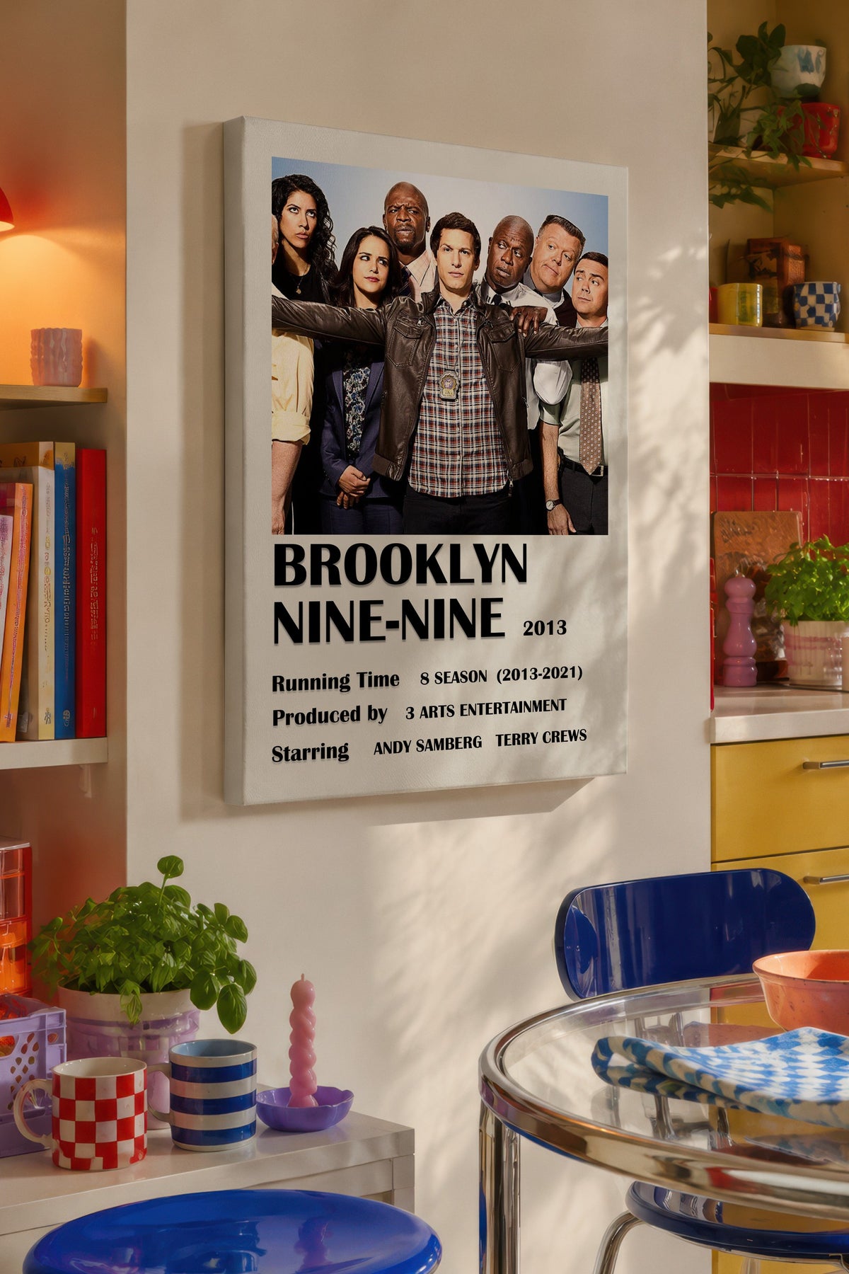BROOKLYN NINE-NINE Film Kanvas Tablo