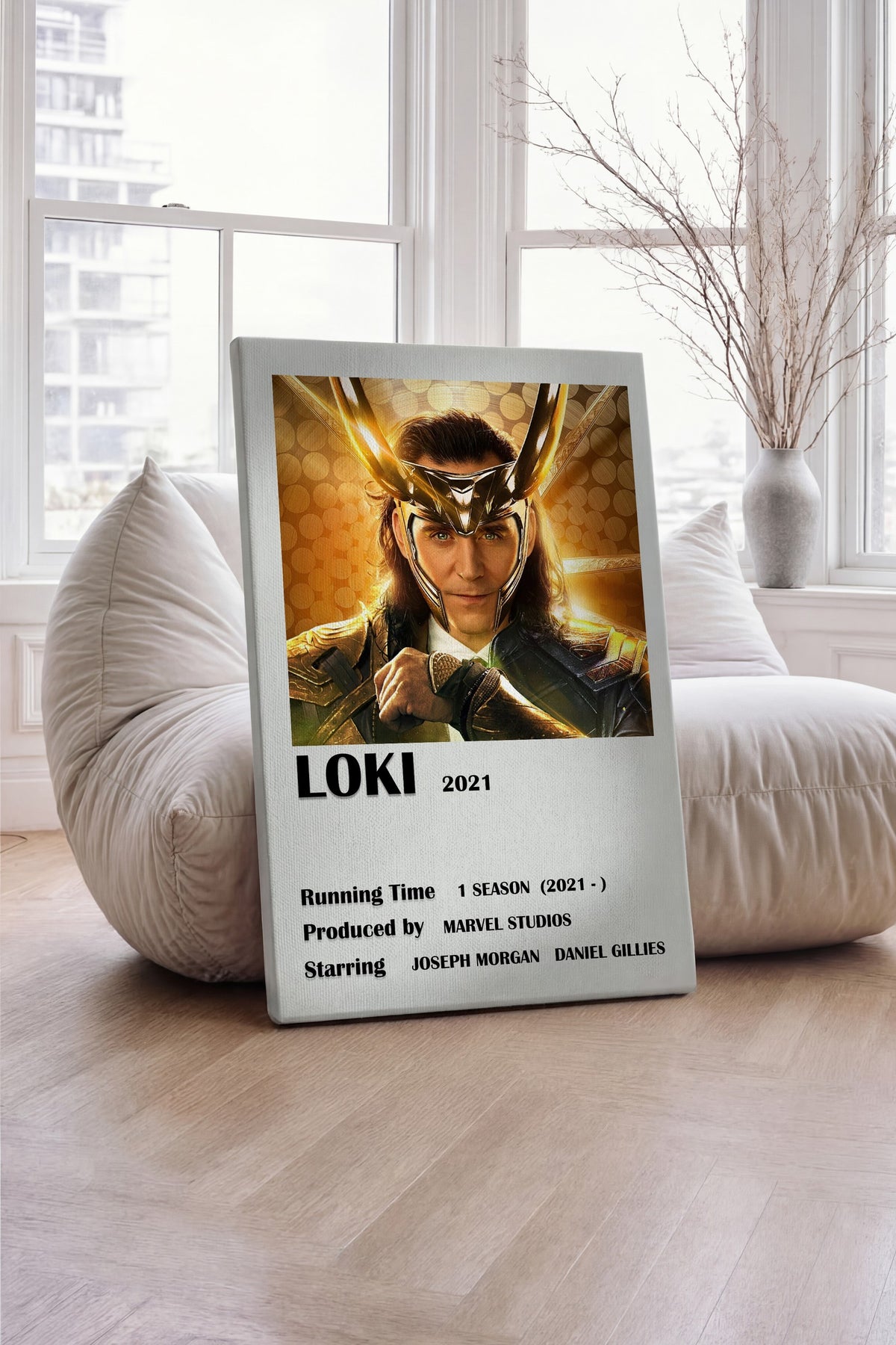 LOKI 2021 Film Kanvas Tablo