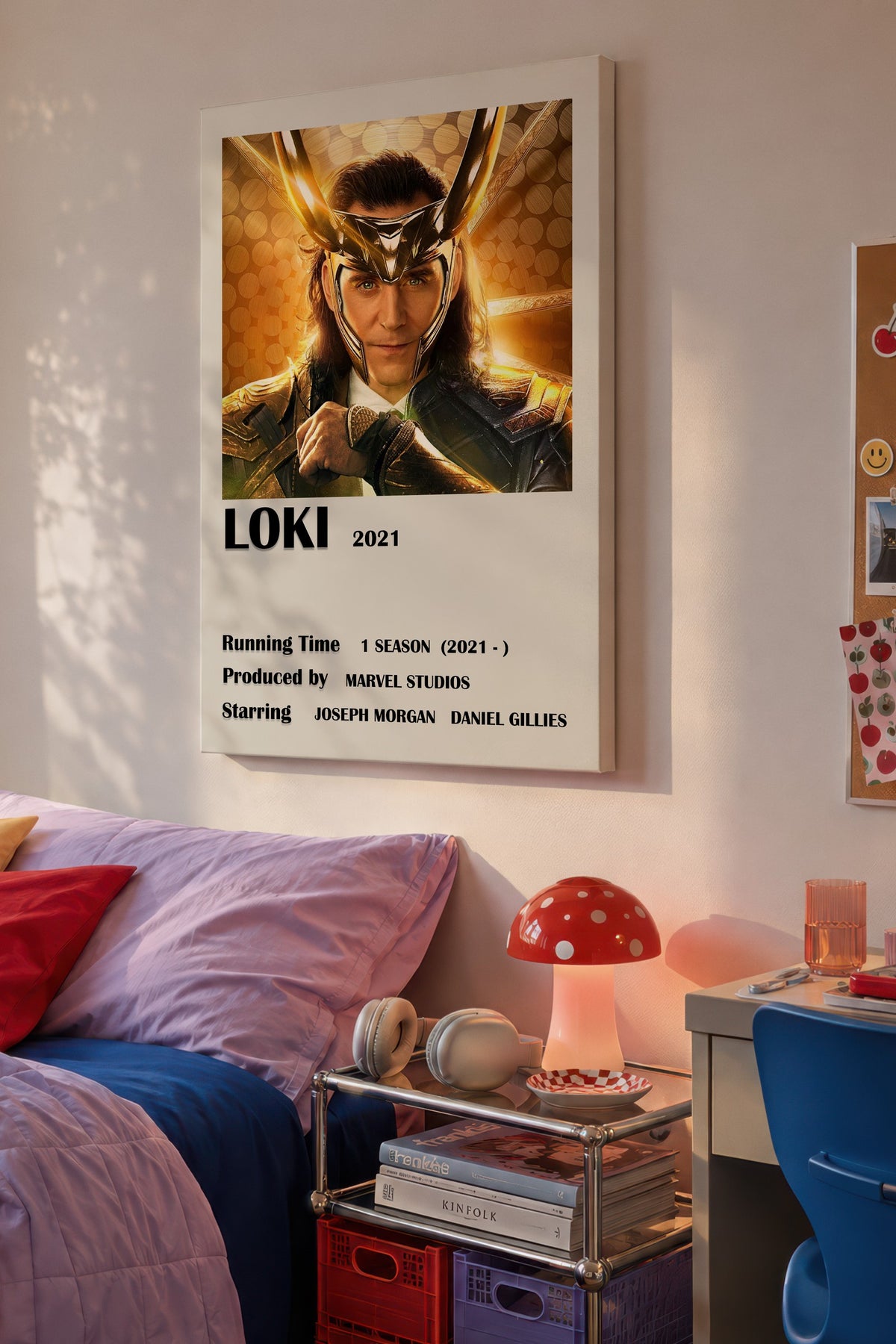 LOKI 2021 Film Kanvas Tablo