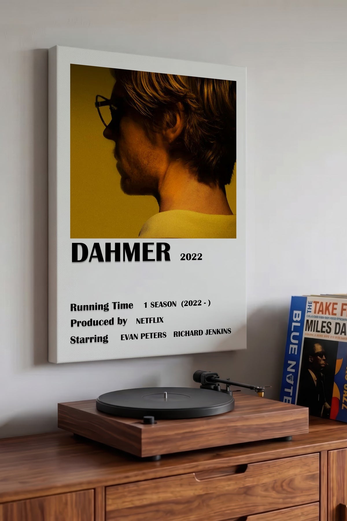 DAHMER 2022 Film Kanvas Tablo
