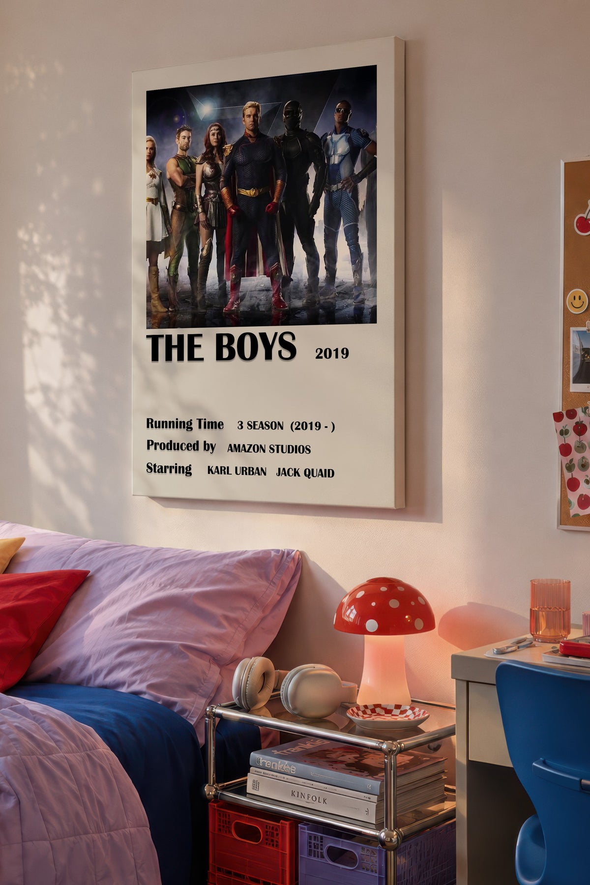 THE BOYS Film Kanvas Tablo
