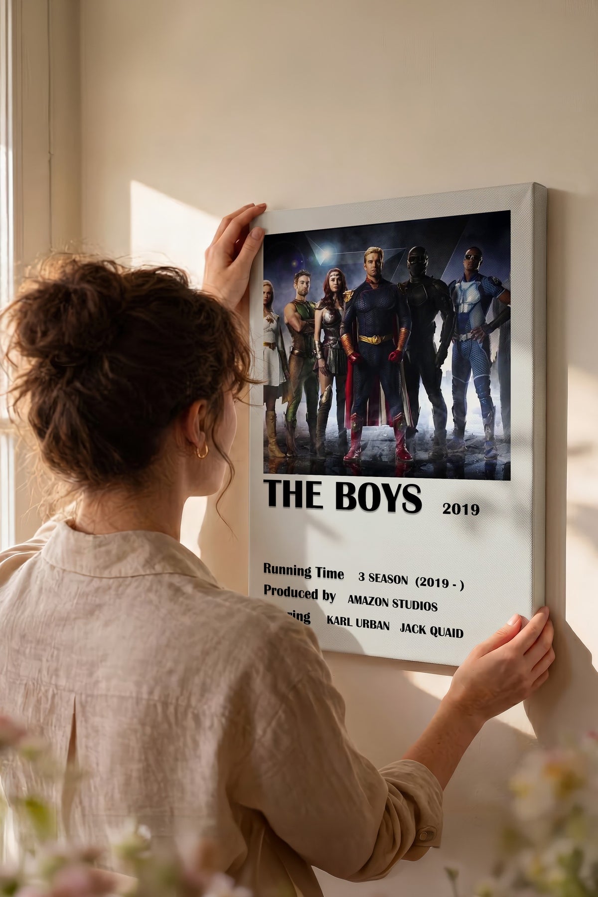 THE BOYS Film Kanvas Tablo