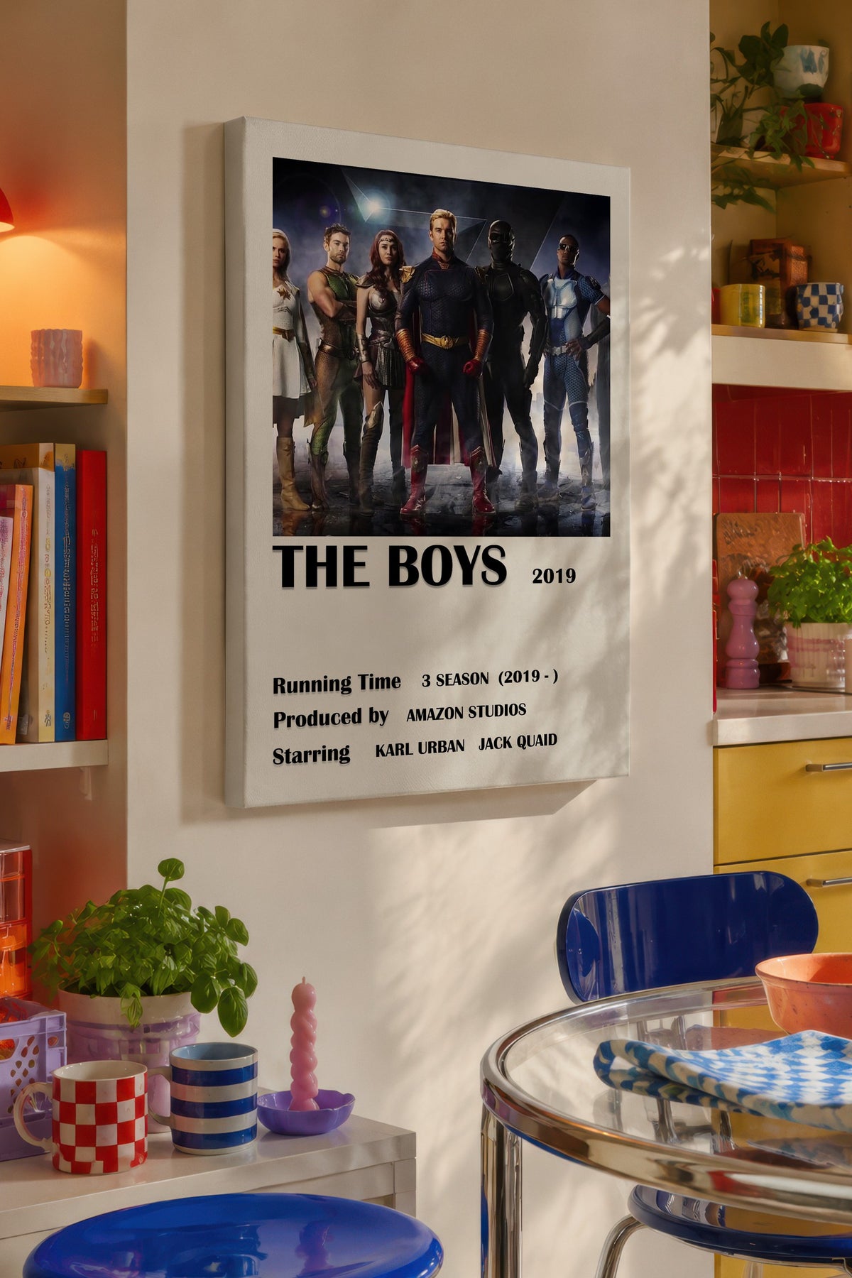 THE BOYS Film Kanvas Tablo
