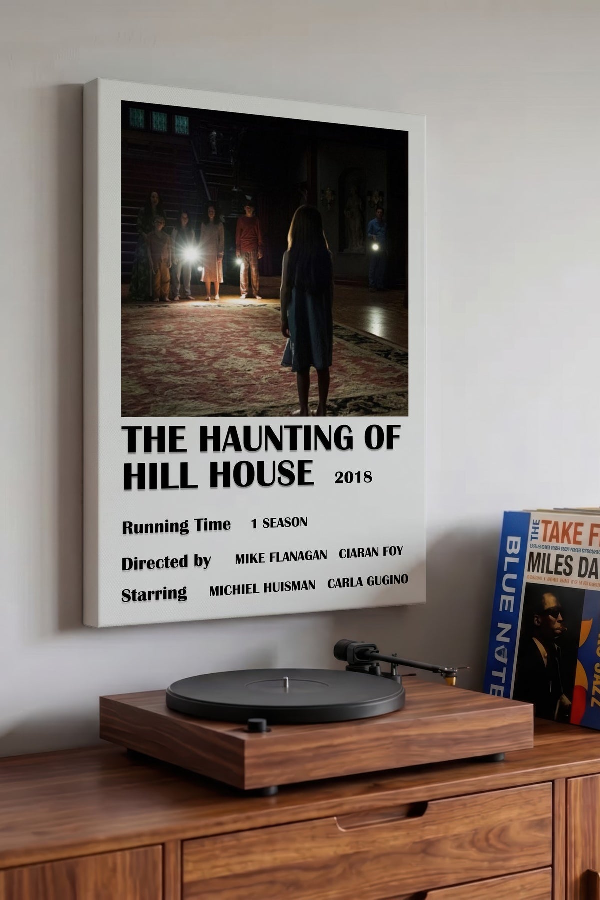 THE HAUNTING OF HILL HOUSE 2018 Film Kanvas Tablo