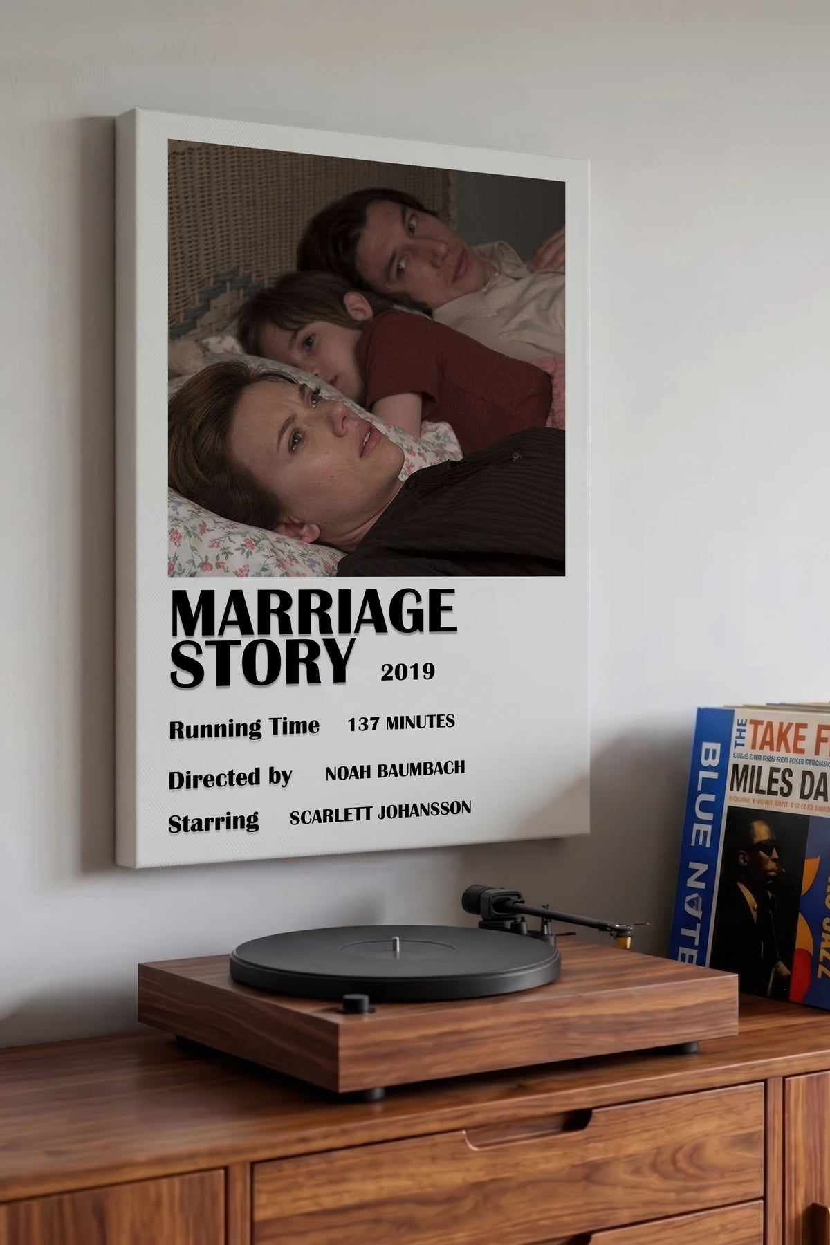 Marriage Story Film Kanvas Tablo