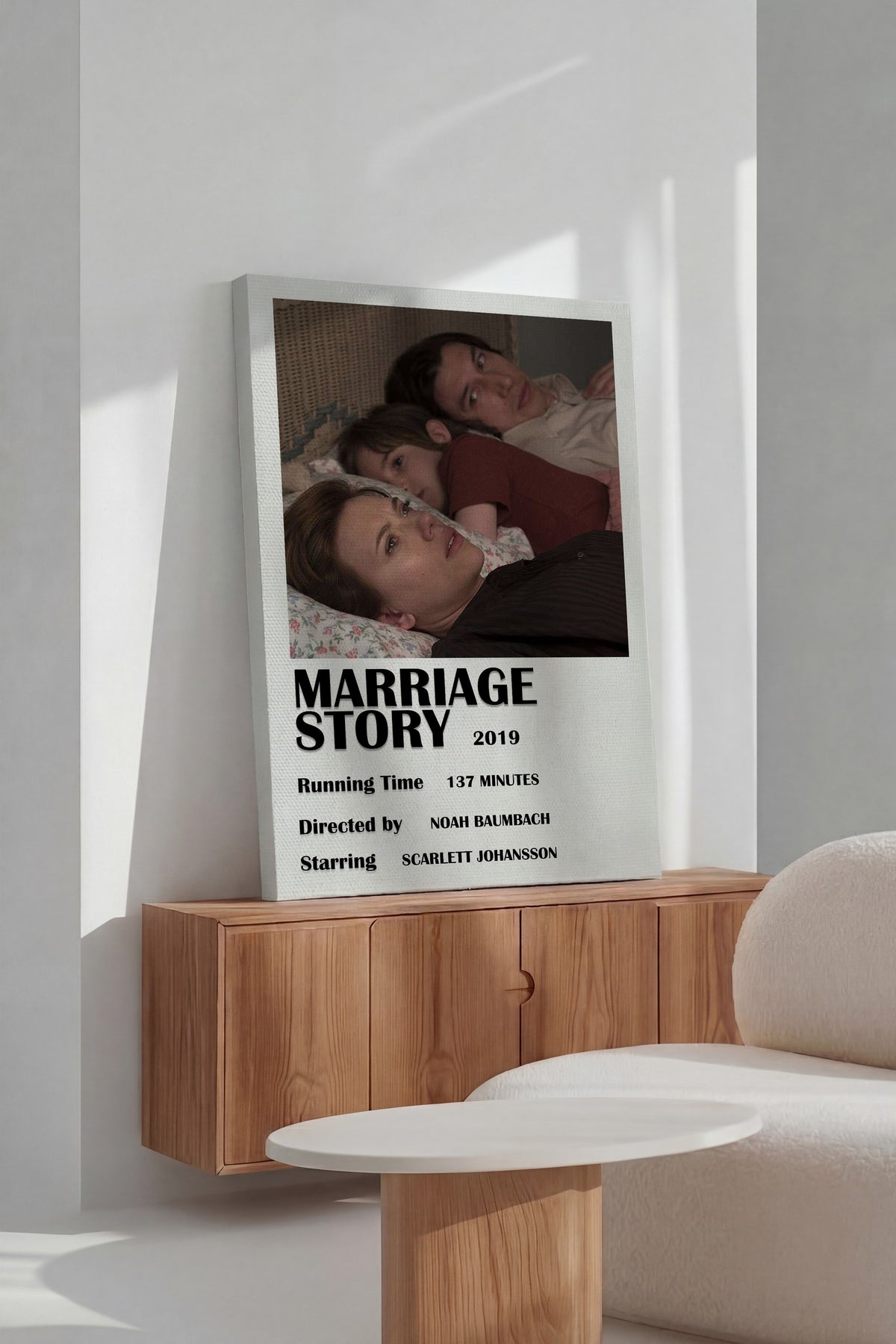 Marriage Story Film Kanvas Tablo