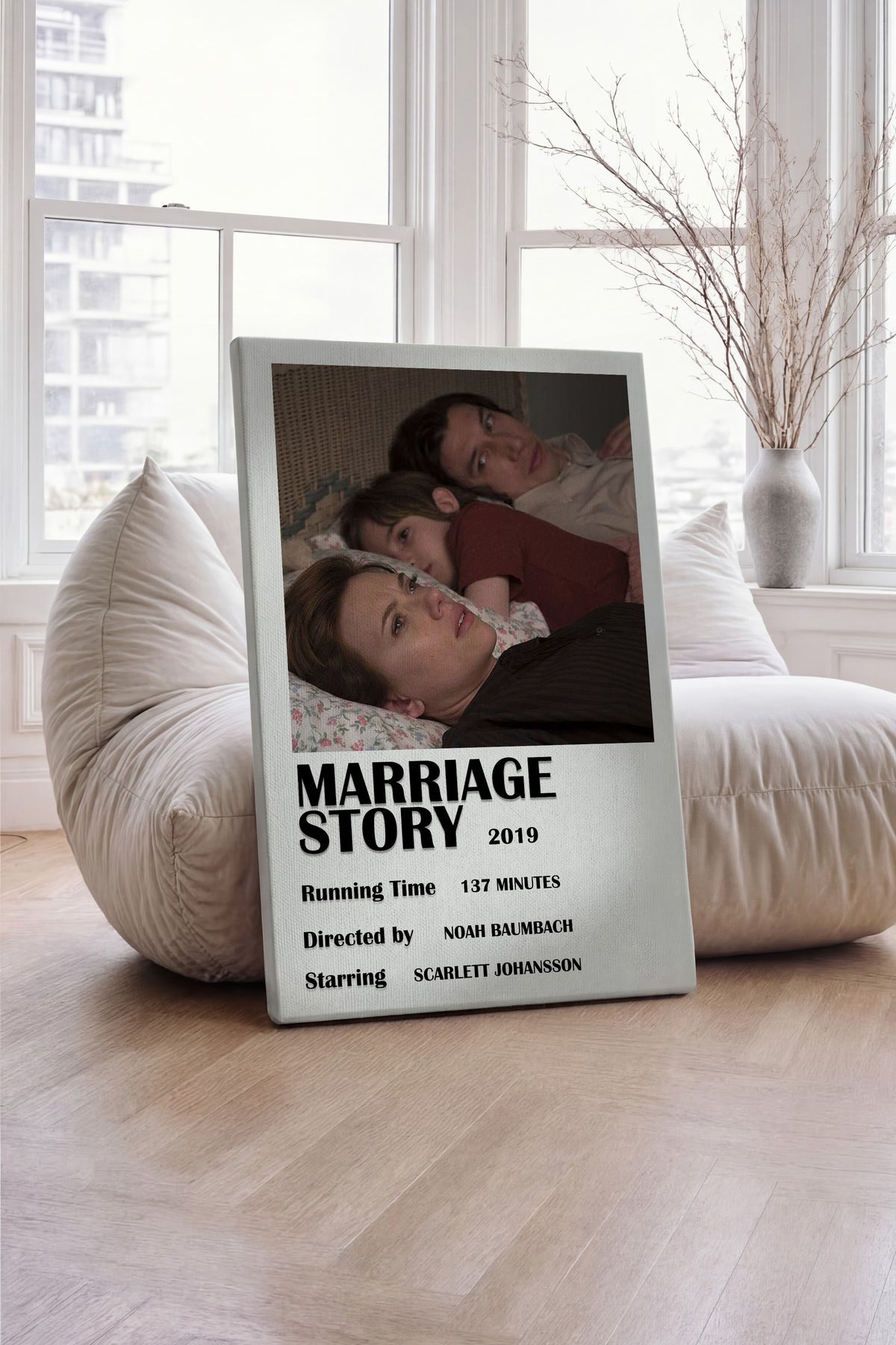 Marriage Story Film Kanvas Tablo