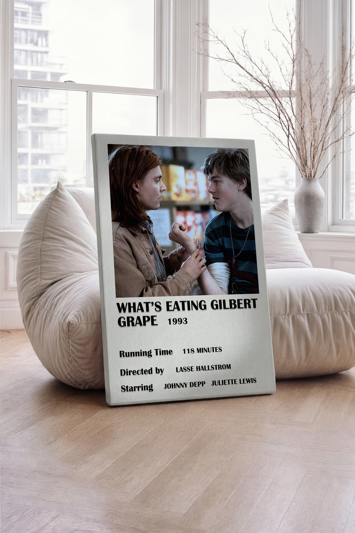 WHAT'S EATING GILBERT GRAPE 1993 Film Kanvas Tablo