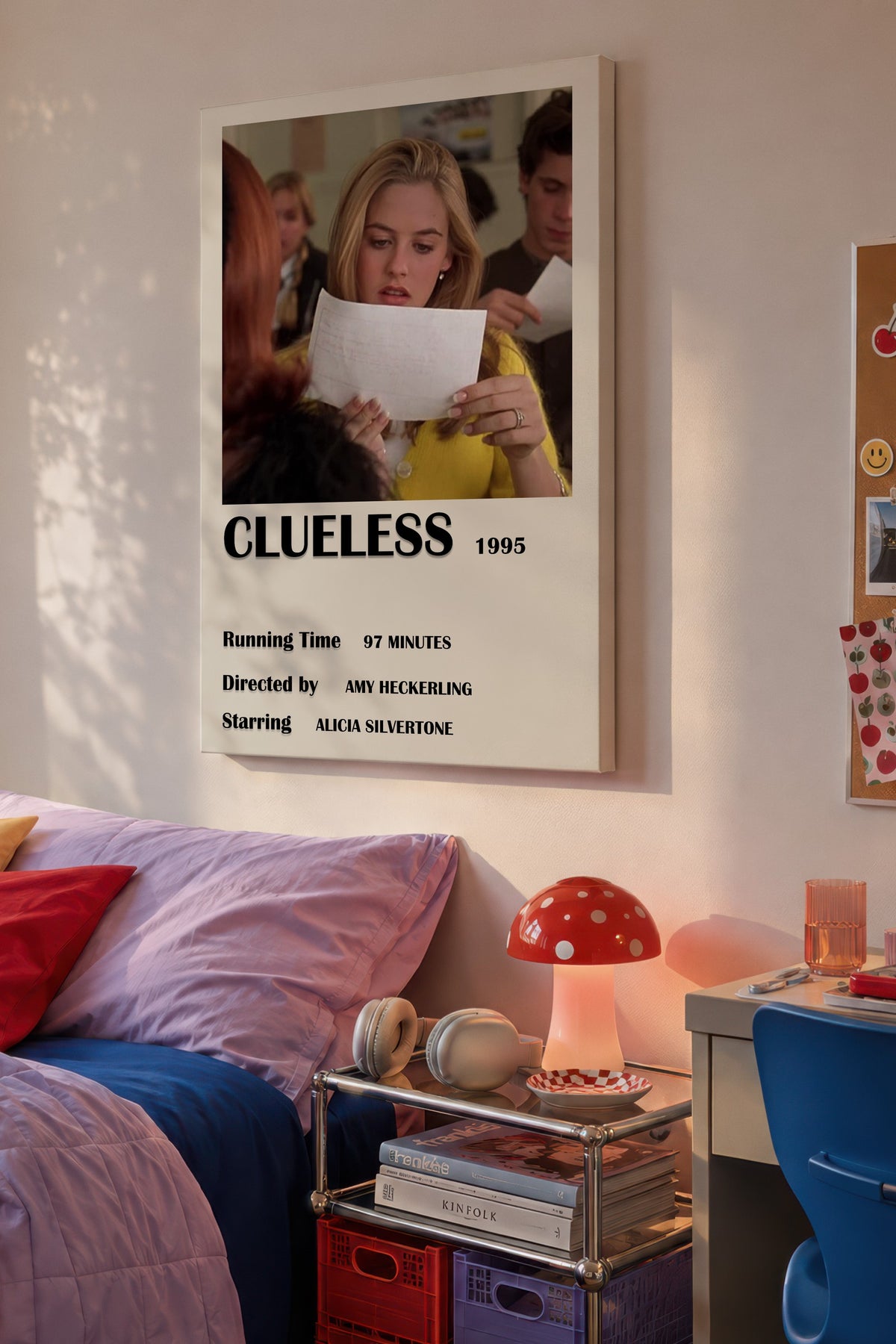 CLUELESS Film Kanvas Tablo