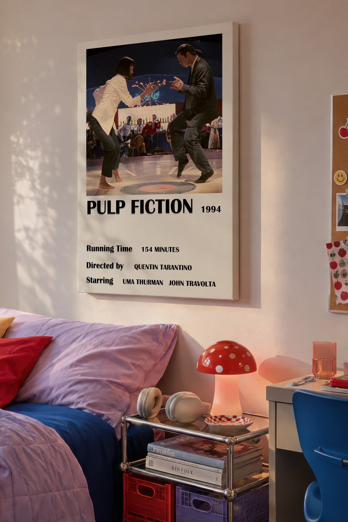 PULP FICTION 1994 Film Kanvas Tablo