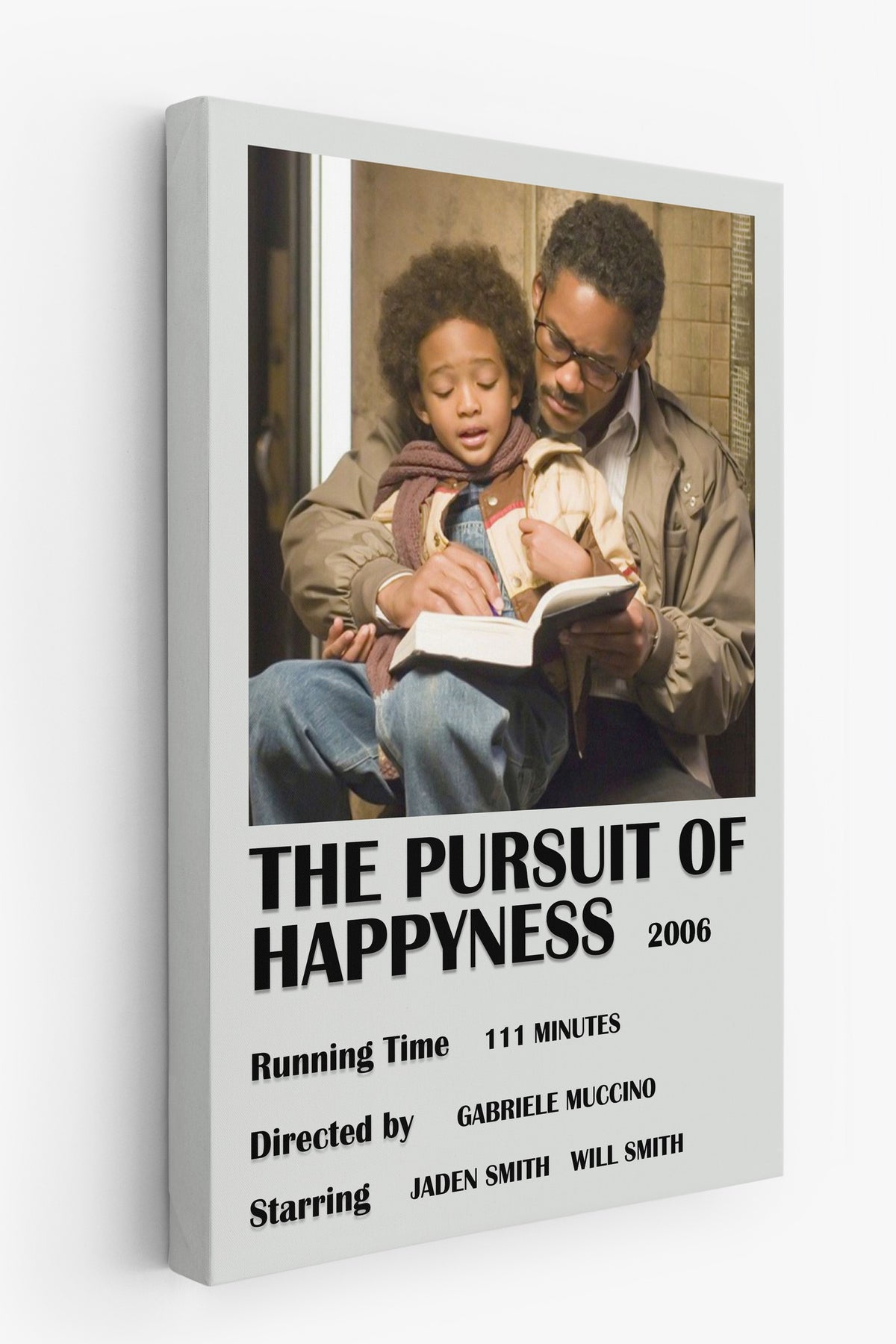 THE PURSUIT OF HAPPYNESS Film Kanvas Tablo