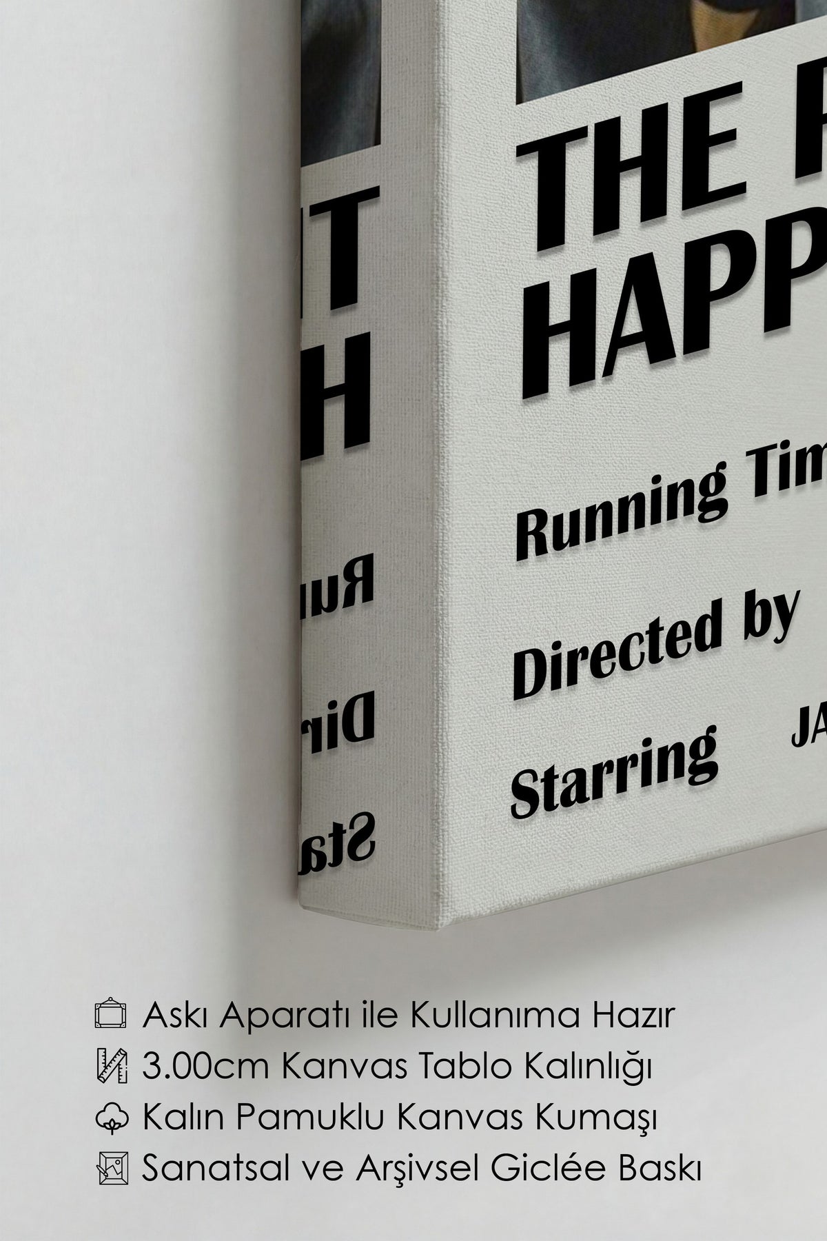 THE PURSUIT OF HAPPYNESS Film Kanvas Tablo