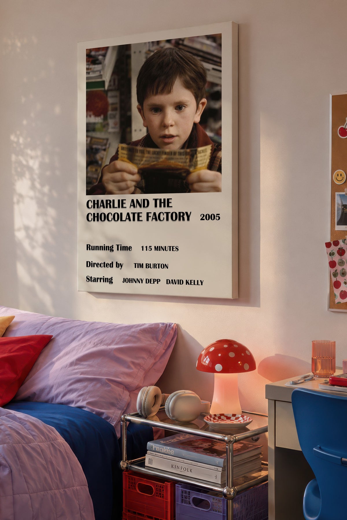 CHARLIE AND THE CHOCOLATE FACTORY Film Kanvas Tablo