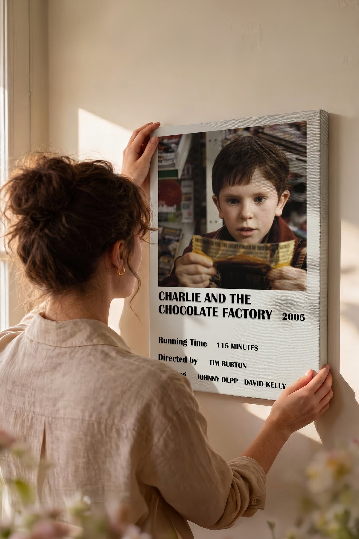 CHARLIE AND THE CHOCOLATE FACTORY Film Kanvas Tablo