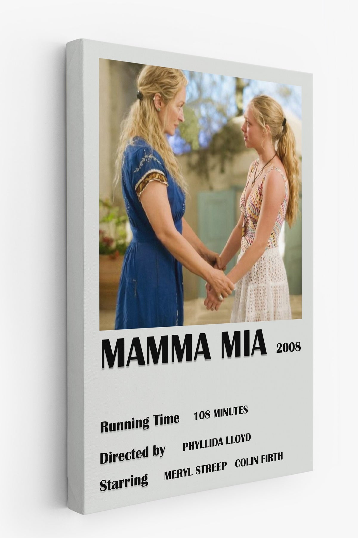 MAMMA MIA 2008 Film Kanvas Tablo