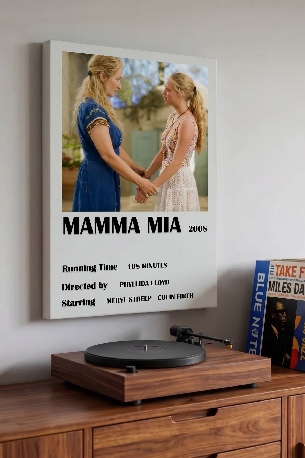 MAMMA MIA 2008 Film Kanvas Tablo