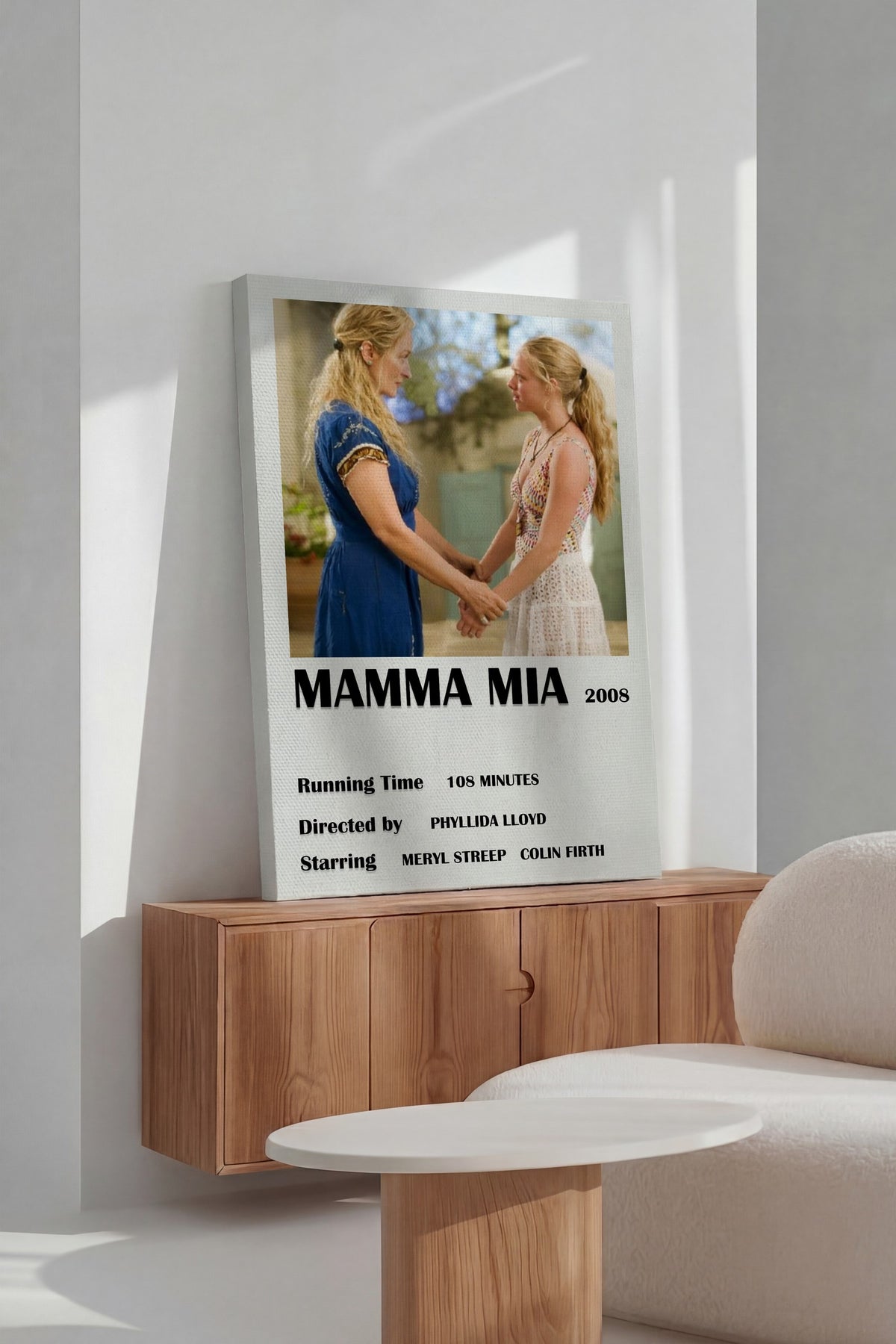 MAMMA MIA 2008 Film Kanvas Tablo