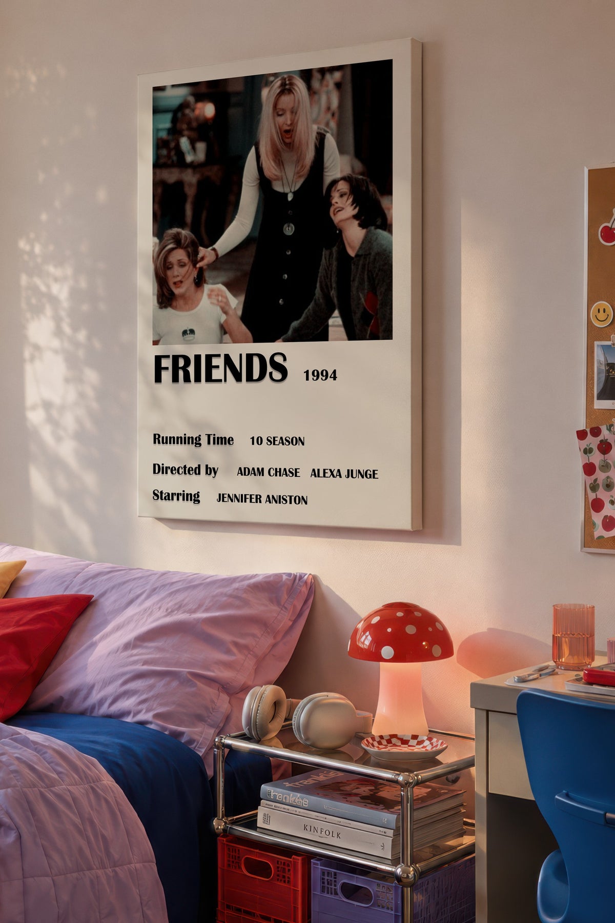 FRIENDS 1994 Film Kanvas Tablo
