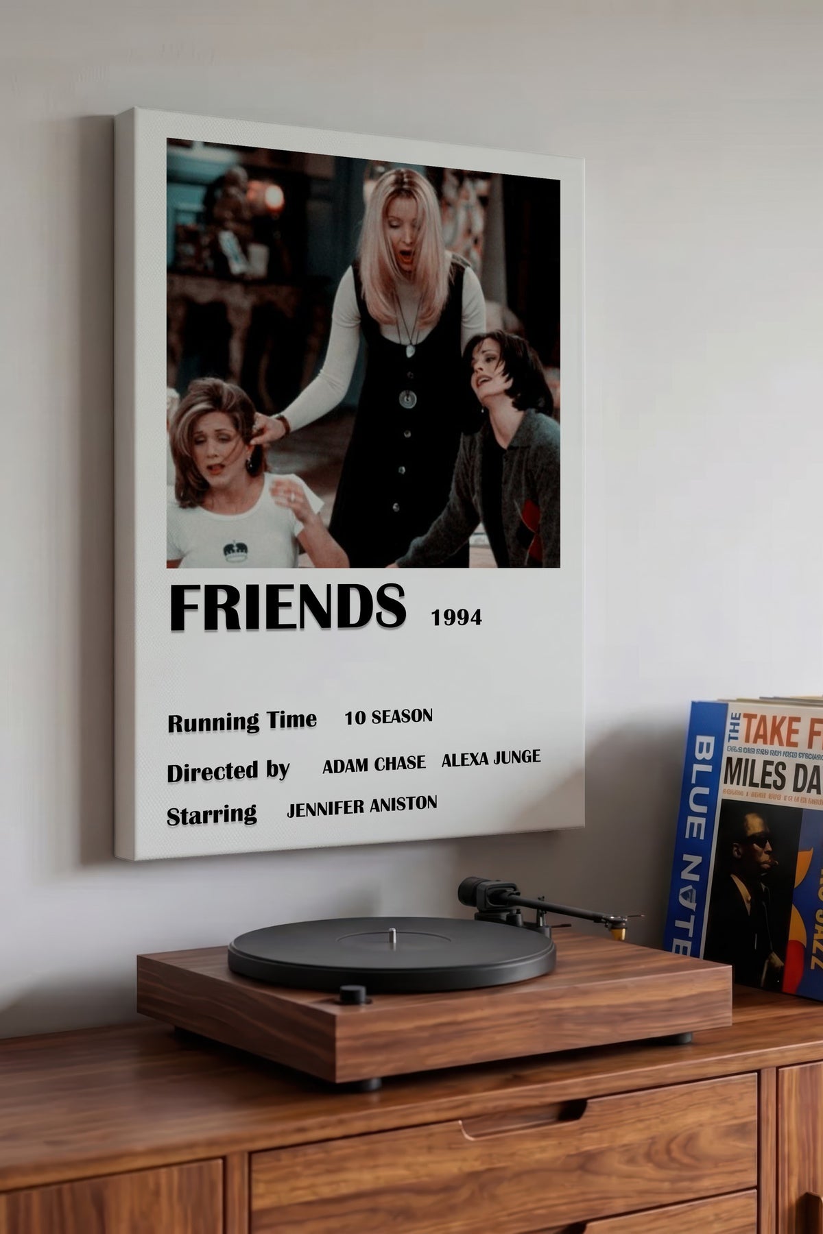 FRIENDS 1994 Film Kanvas Tablo