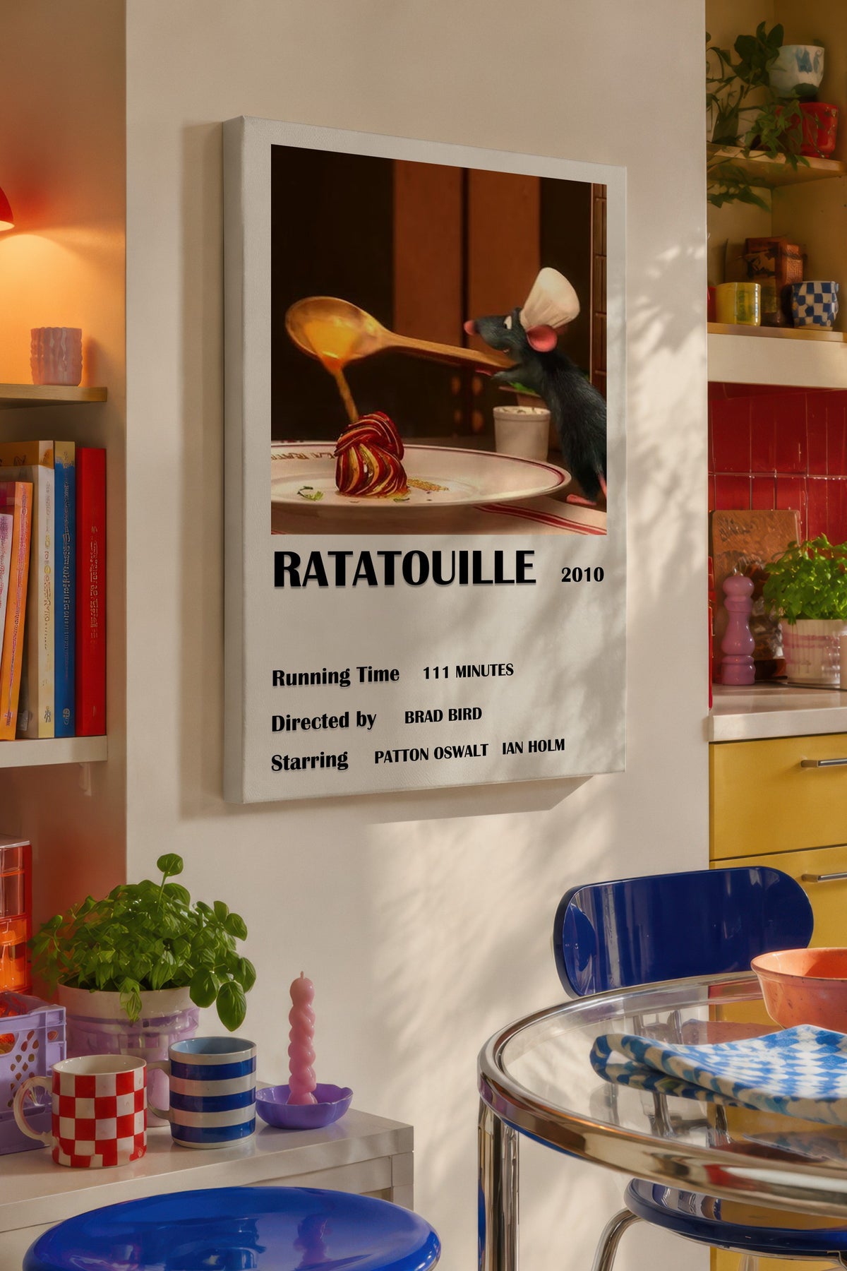 RATATOUILLE Film Kanvas Tablo