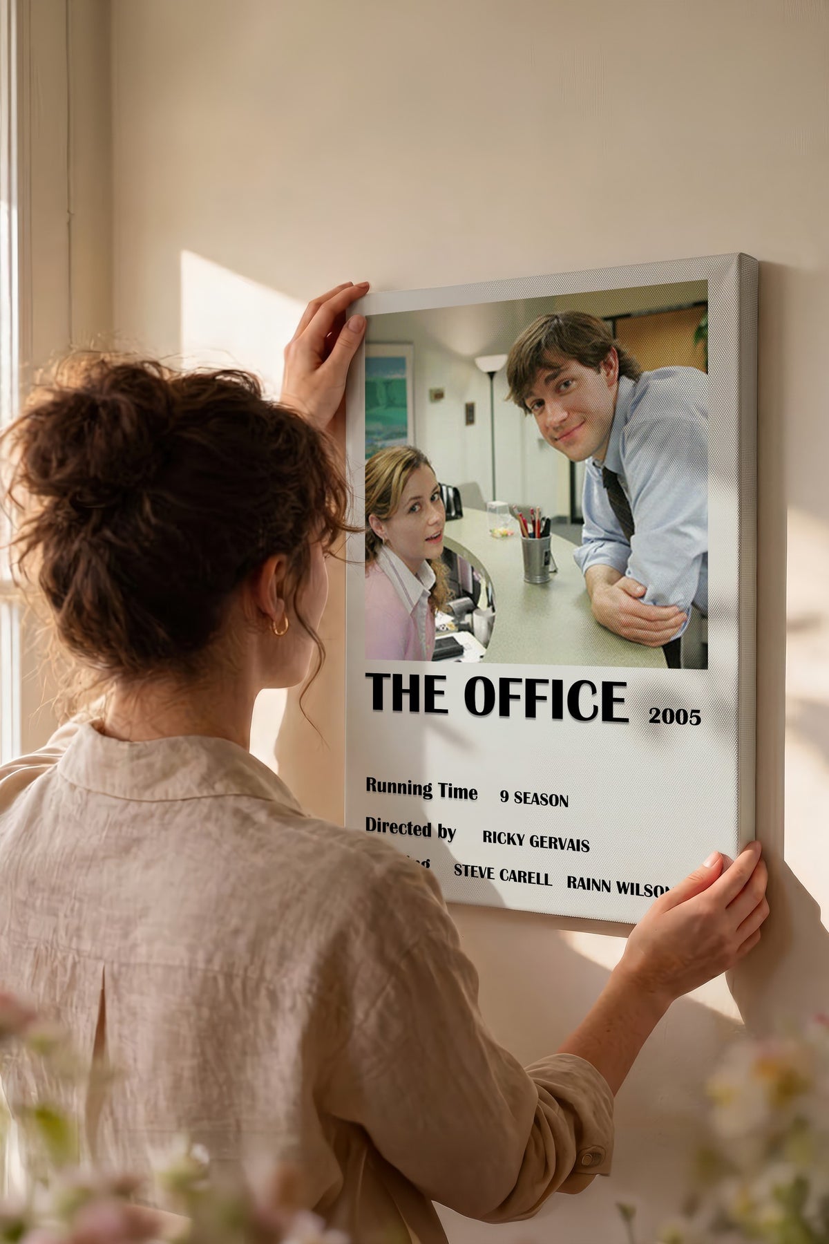 THE OFFICE 2005 Film Kanvas Tablo
