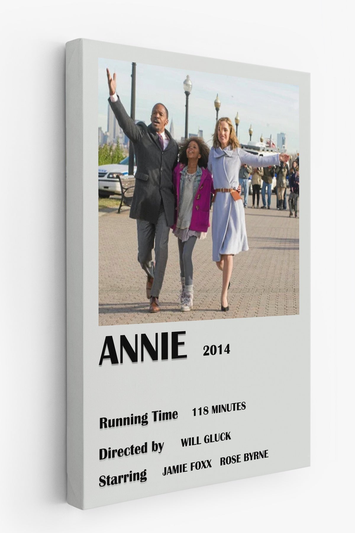 ANNIE 2014 Film Kanvas Tablo